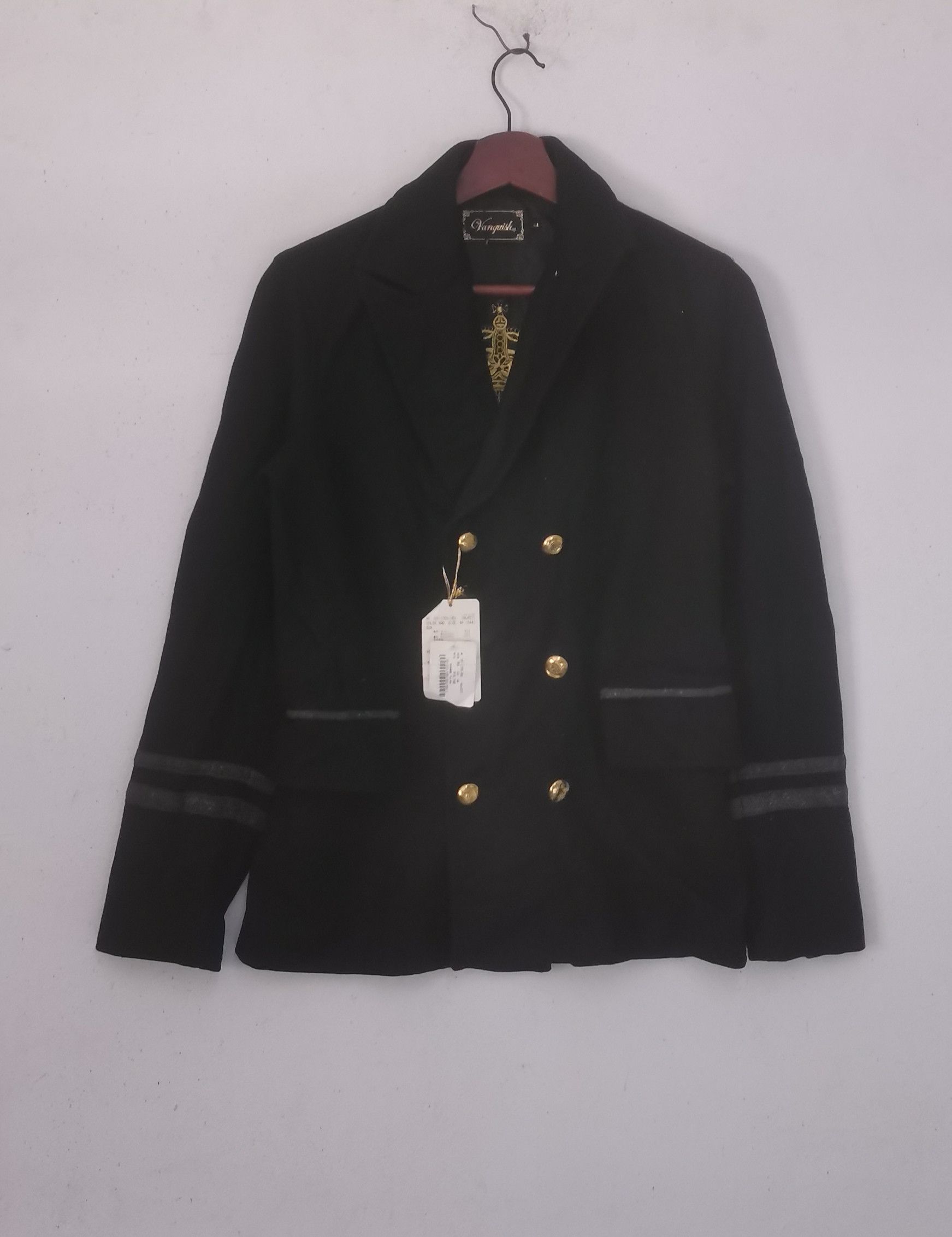 Vanquish Rare Vanquish blazer nice design black colour Size S / US 4 / IT 40 - 1 Thumbnail