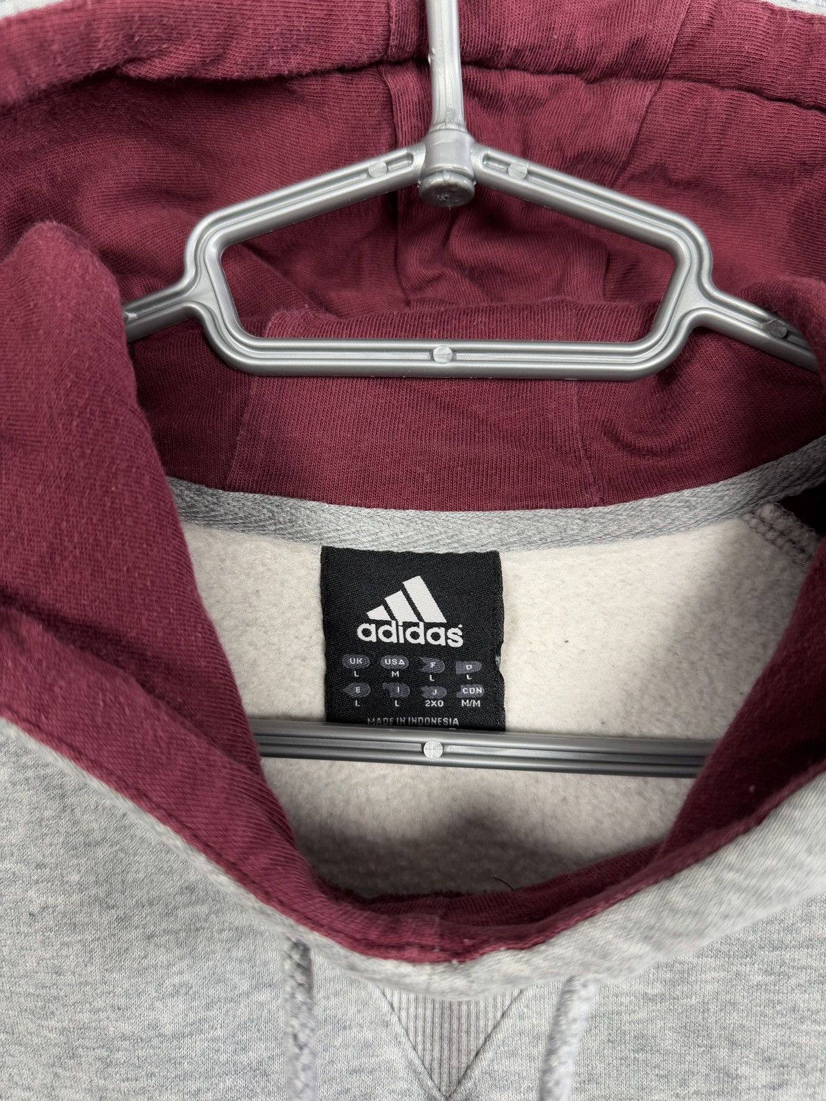 Adidas Adidas 1949 Vintage Hoodie Sweatshirt Streetwear Size L Size US L / EU 52-54 / 3 - 8 Thumbnail