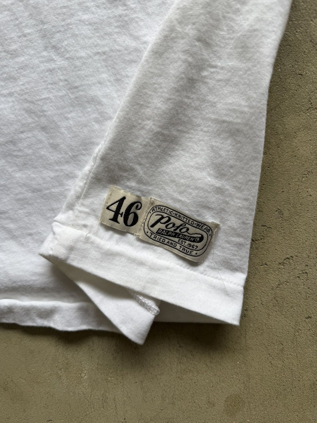 Polo Ralph Lauren Polo Ralph Lauren Classic Fit Ringer Single Stitch T-Shirt Size US XXL / EU 58 / 5 - 5 Thumbnail
