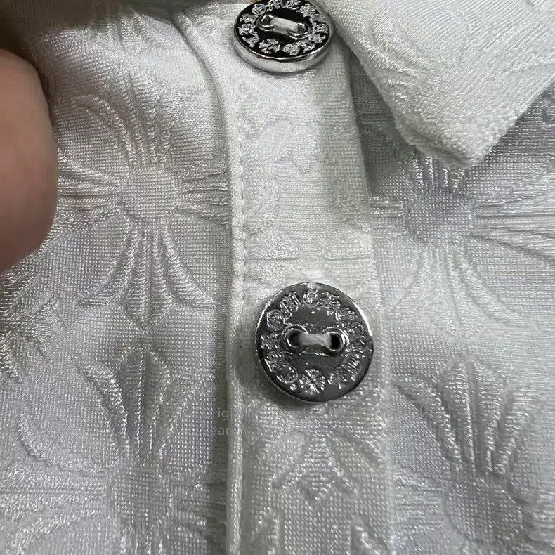 Chrome Hearts Chrome Hearts Size XS Three silver buttons full of embroide Size XS / US 0-2 / IT 36-38 - 4 Thumbnail
