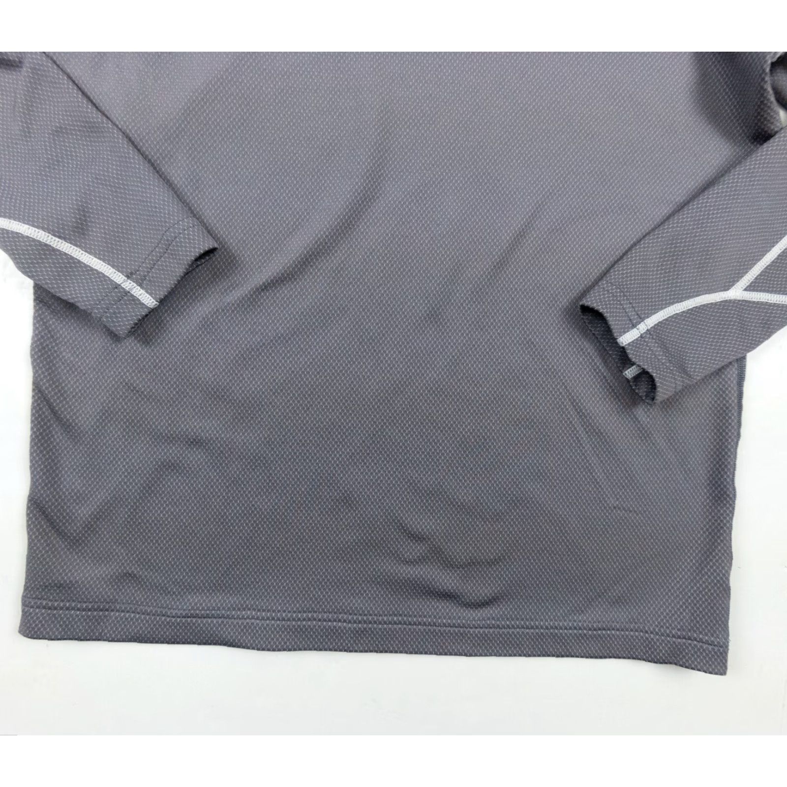 Under Armour Under Armour Sweater Adult Medium Gray 1/4 Zip Pullover Activewear Fitted Mens Size US M / EU 48-50 / 2 - 3 Thumbnail