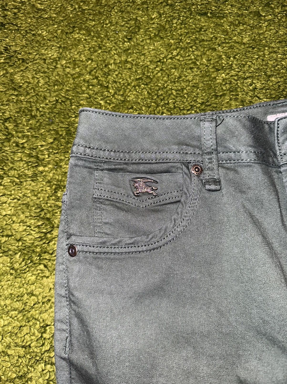 Burberry × Designer Burberry khaki chinos pants Size 27" / US 4 / IT 40 - 4 Thumbnail