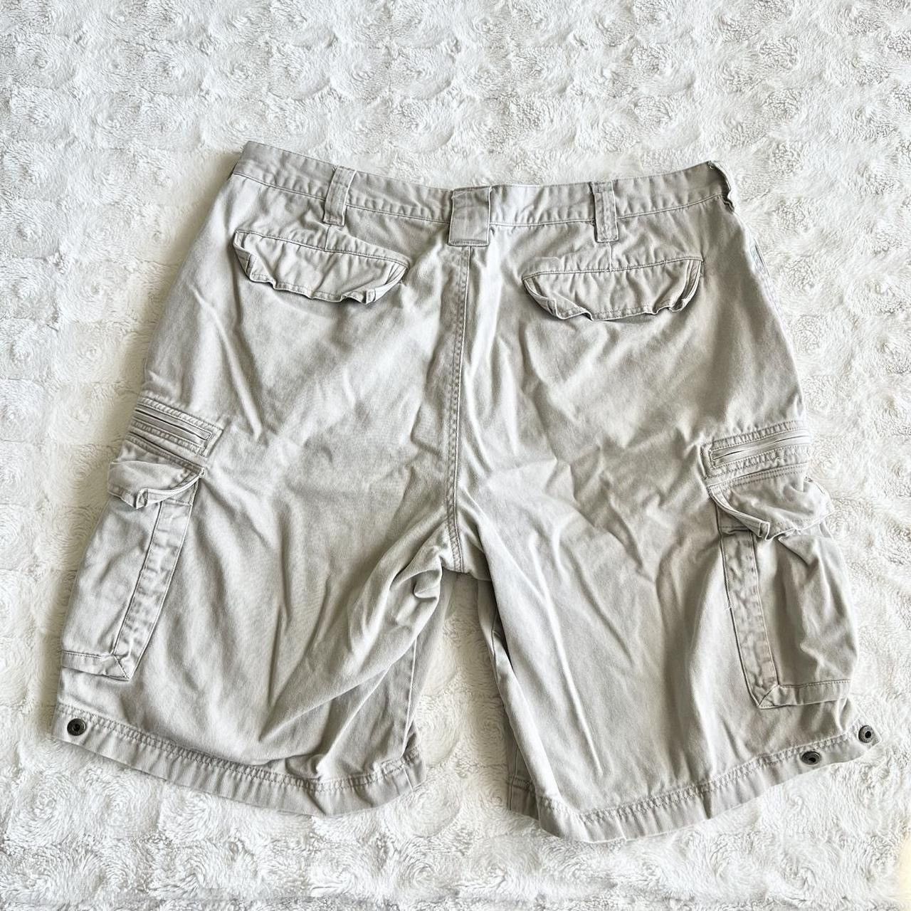 Lee Vintage Lee Dungarees Shorts Mens 38 Beige Cargo Baggy Skate Size US 38 / EU 54 - 2 Thumbnail