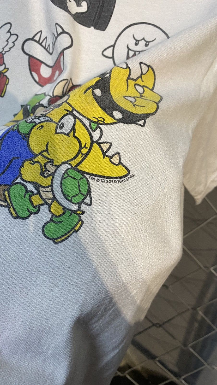 Cartoon Network × Nintendo × Vintage VINTAGE 2010 SUPER MARIO VIDEO GAME NINTENDO Size US M / EU 48-50 / 2 - 5 Thumbnail