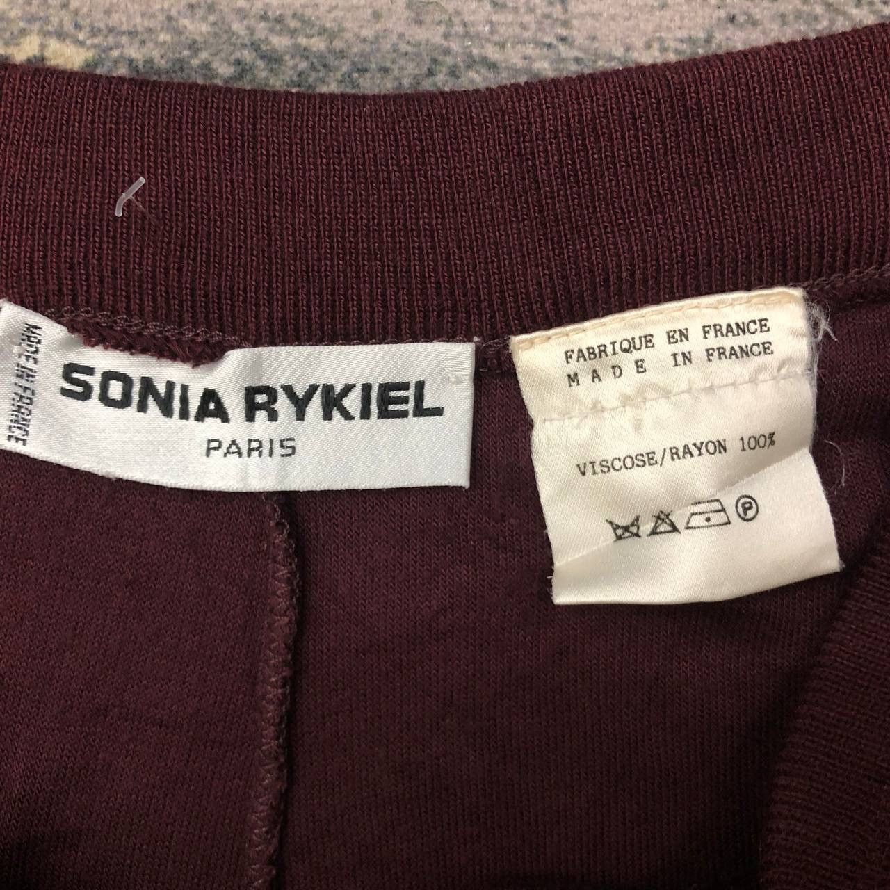 Sonia Rykiel P856. SONIA RYKIEL PARIS MADE IN FRANCE BAGGY PANTS Size 32" / US 10 / IT 46 - 4 Thumbnail
