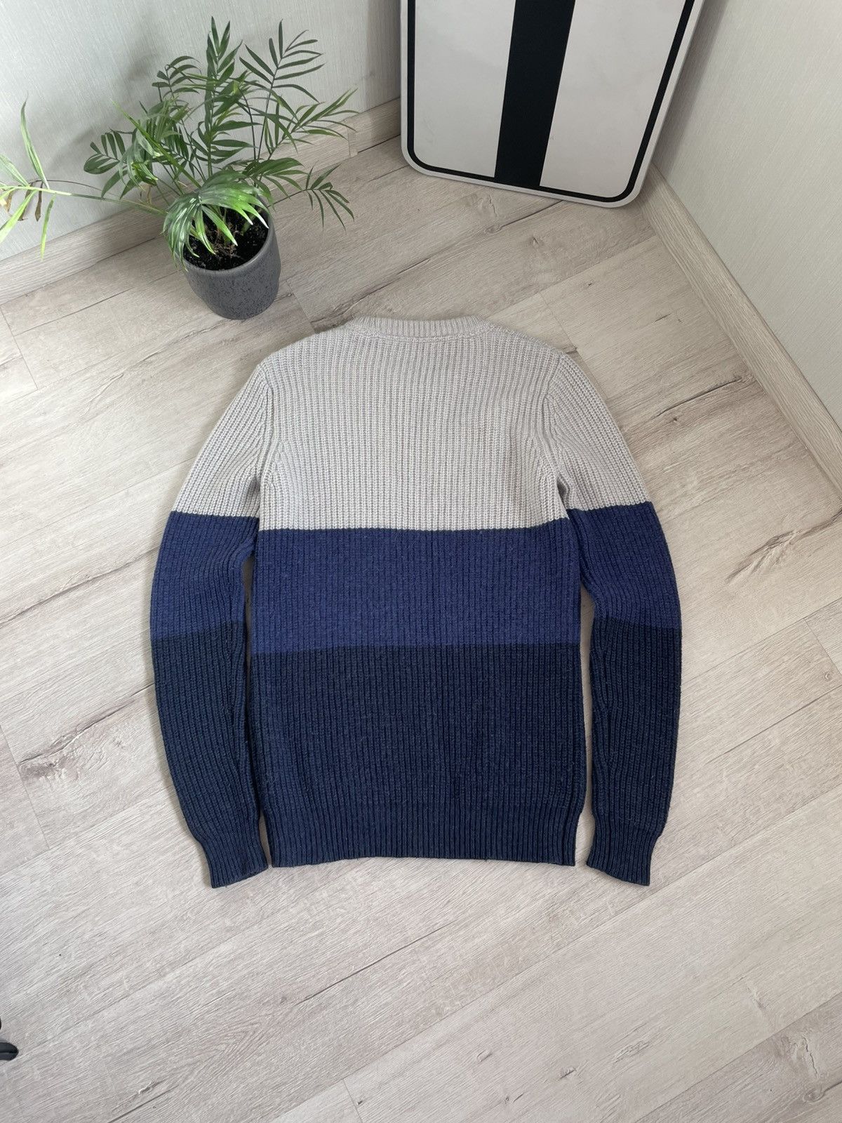 Reiss Rare Reiss Sweater Lambswool Knit Striped Y2k Design Size US S / EU 44-46 / 1 - 2 Thumbnail