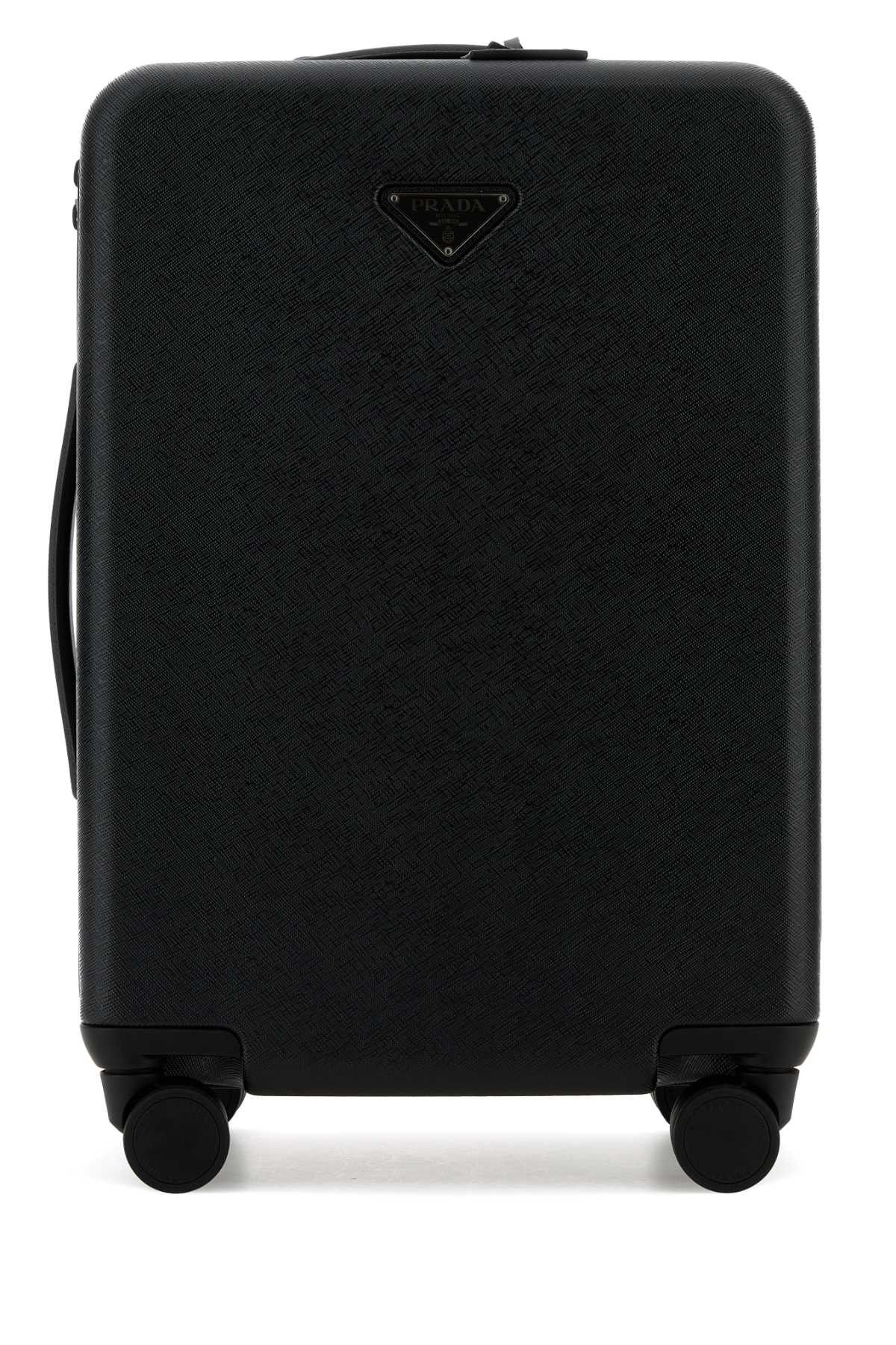 Prada Black Polycarbonate Trolley Size ONE SIZE - 1 Thumbnail