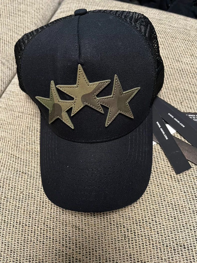 Amiri AmiriUnisex leather five-pointed star cap 2503-Nextarrow Size ONE SIZE - 1 Thumbnail