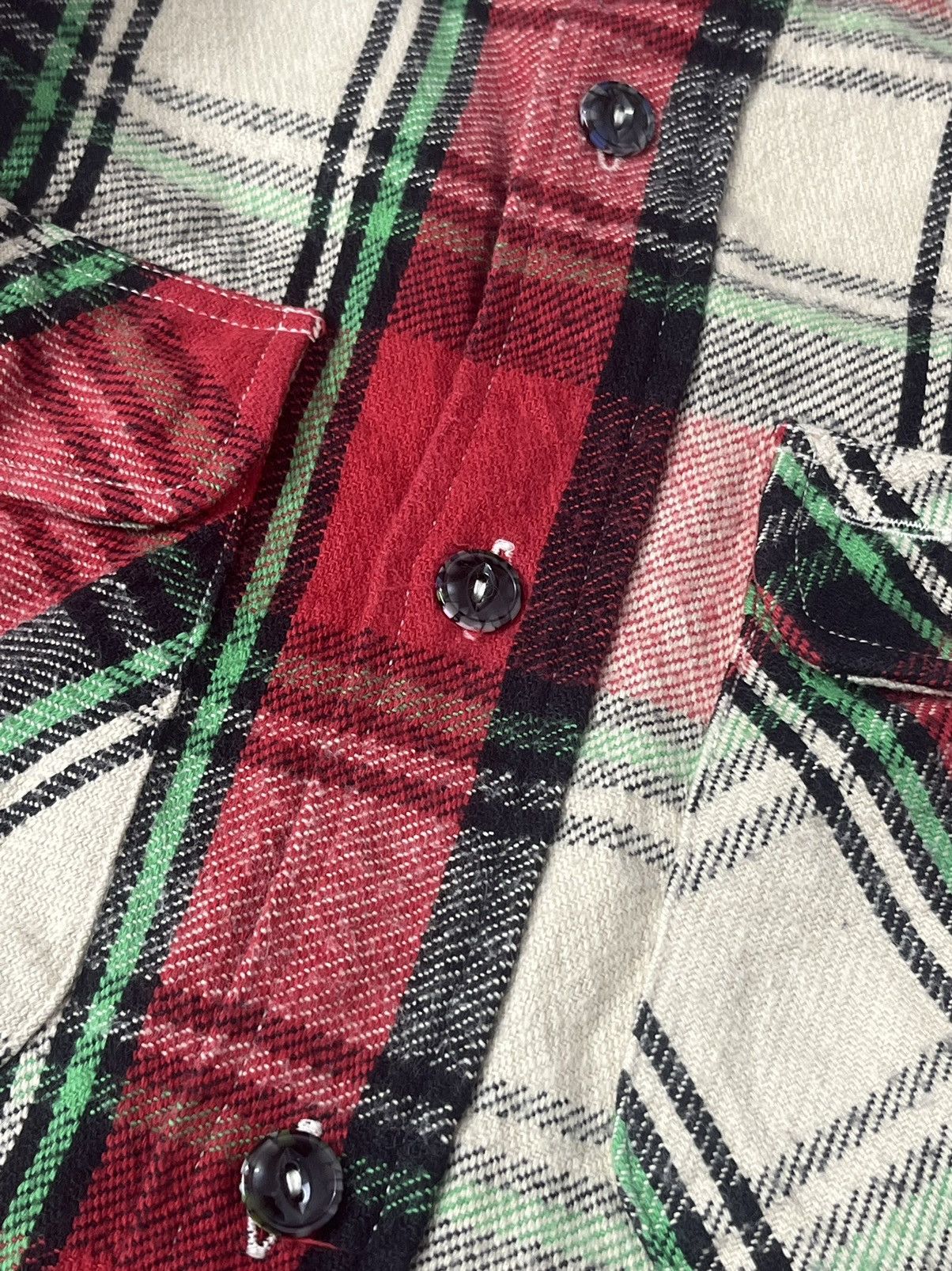 Japanese Brand × Sugar Cane Sugarcane warmth sanforized colorfast heavy flannel shir Size US M / EU 48-50 / 2 - 4 Thumbnail