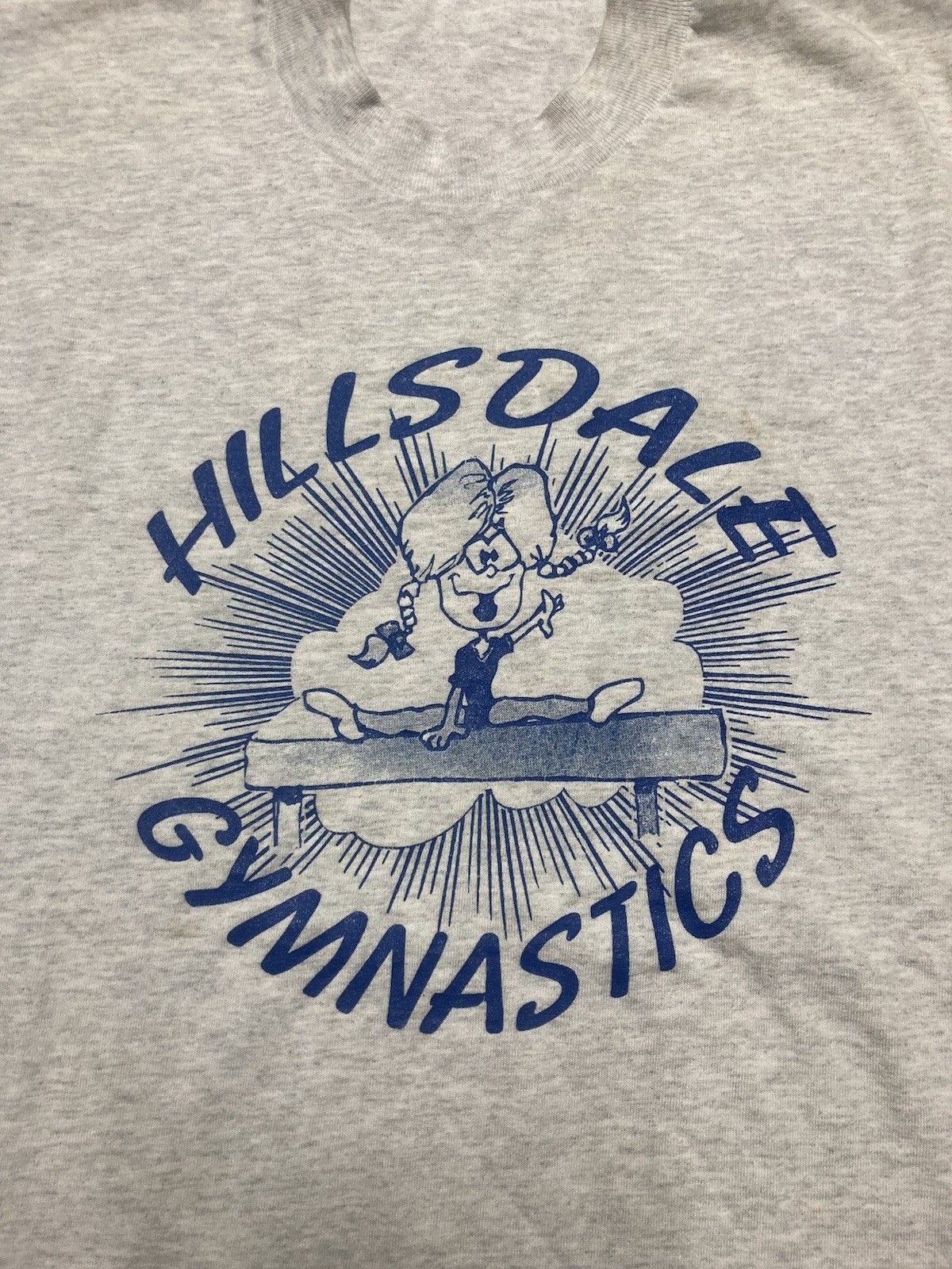 Vintage Vtg 90s tshirt Hillsdale gymnastics Michigan single stitch S Size US S / EU 44-46 / 1 - 2 Thumbnail