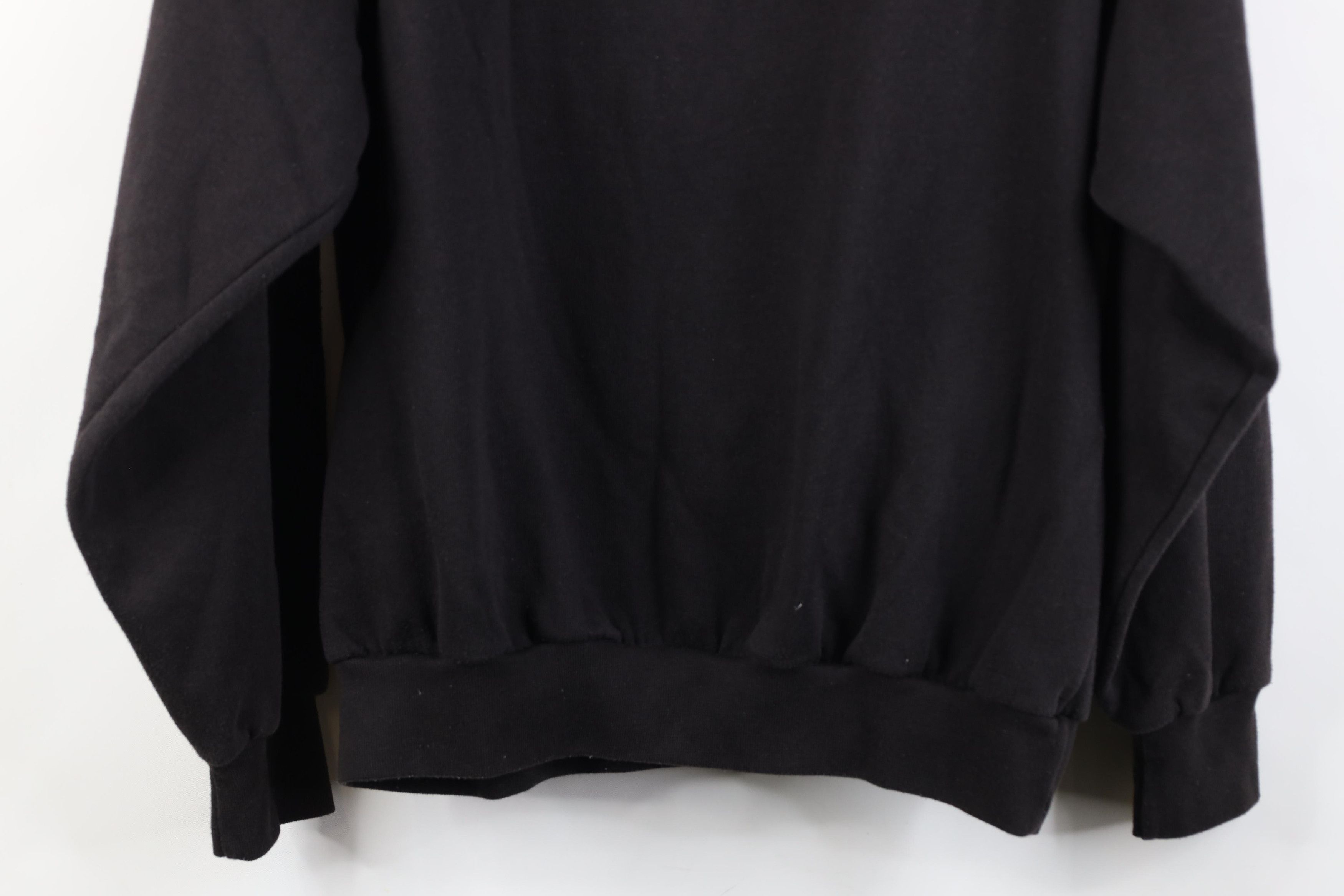 Reebok Vintage 90s Reebok Basketball Boxy Fit Sweatshirt Black Size US L / EU 52-54 / 3 - 11 Thumbnail