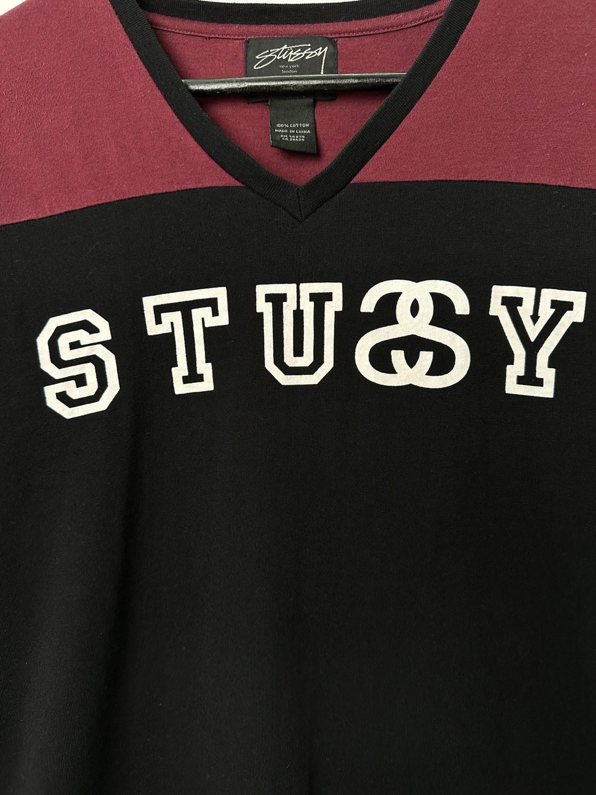 Stussy STUSSY Y2K Big Logo Long Sleeve T-Shirt Sweatshirt Tunic Size S / US 4 / IT 40 - 5 Thumbnail