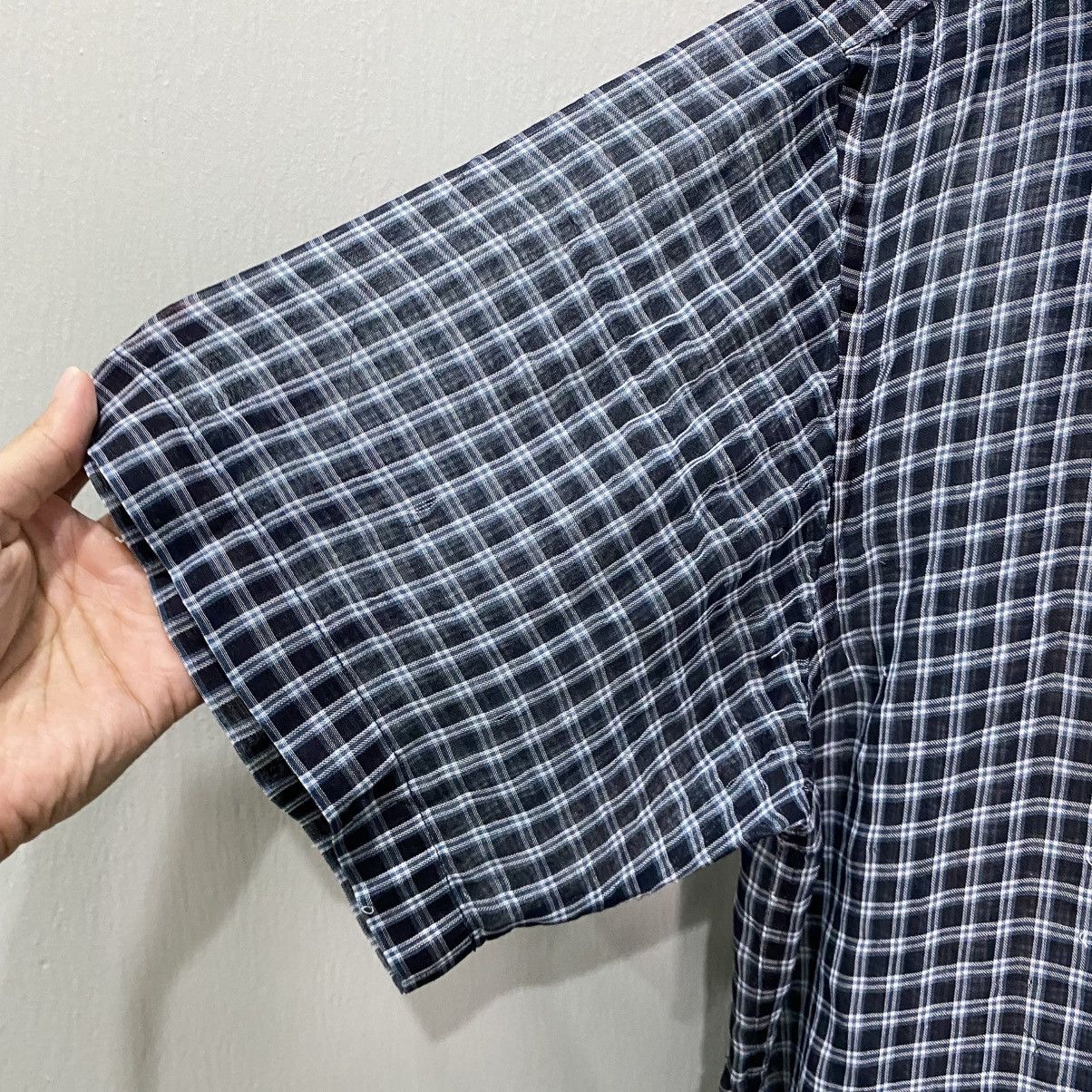 Yves Saint Laurent Vintage Yves Saint Laurent (YSL) Embroidered Logo Checkered Size US L / EU 52-54 / 3 - 6 Thumbnail