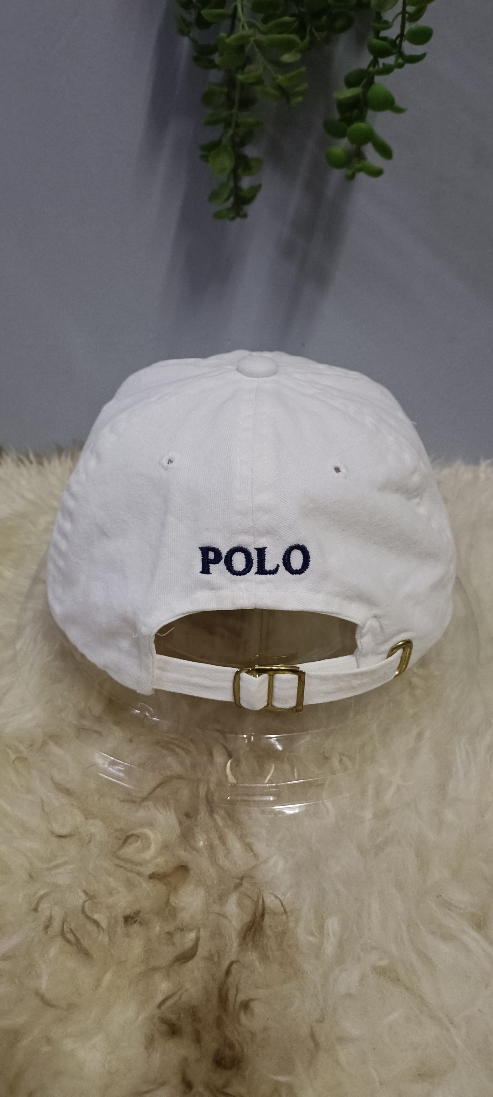 Polo Ralph Lauren × Vintage Vintage 90s Polo Spell out cap Size ONE SIZE - 1 Thumbnail