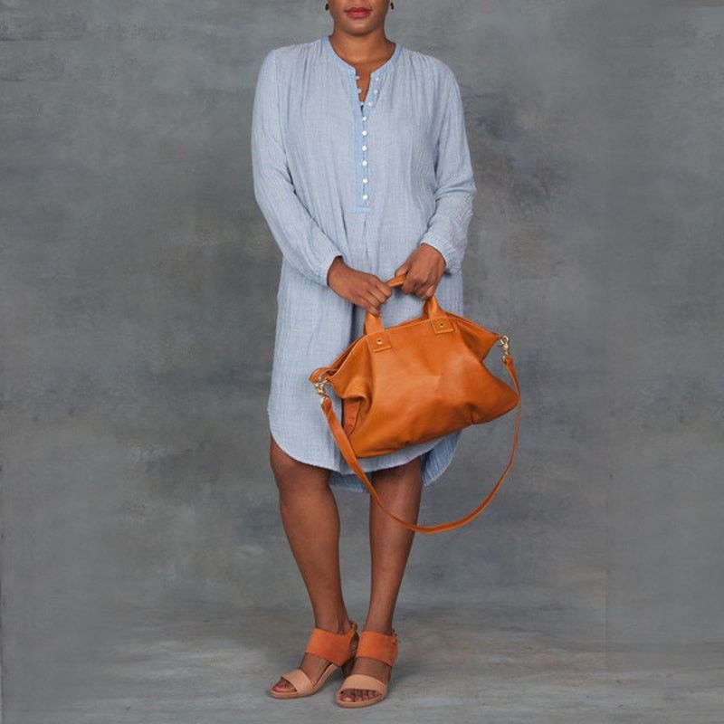 Clare V. Clare V Messenger Crossbody Bag Nubuck-Unlined Size ONE SIZE - 2 Thumbnail