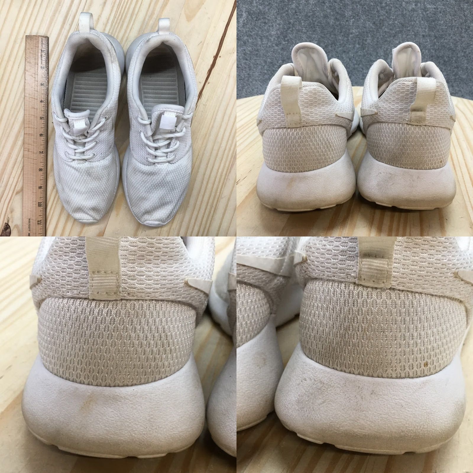 Nike Nike Roshe One Shoes Womens 8 Running Sneakers White Fabric Lace Up Low Top S Sneakers Activewear Womens Size M / US 6-8 / IT 42-44 - 8 Thumbnail