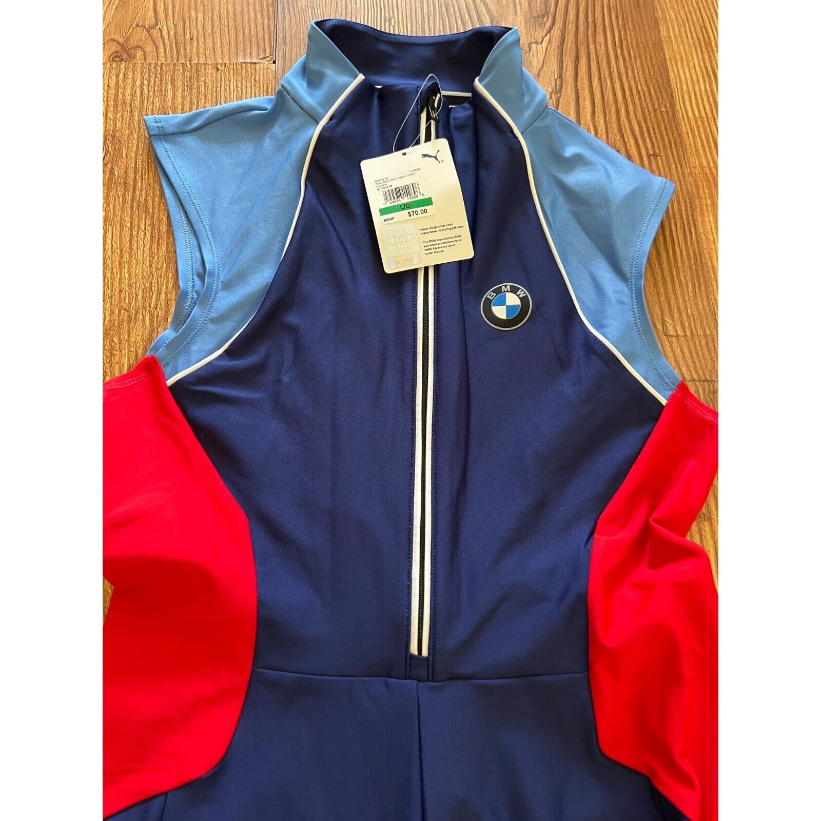 Puma Puma BMW Motorsport Street Unitard Tight Fit Romper Women L Size L / US 10 / IT 46 - 12 Thumbnail