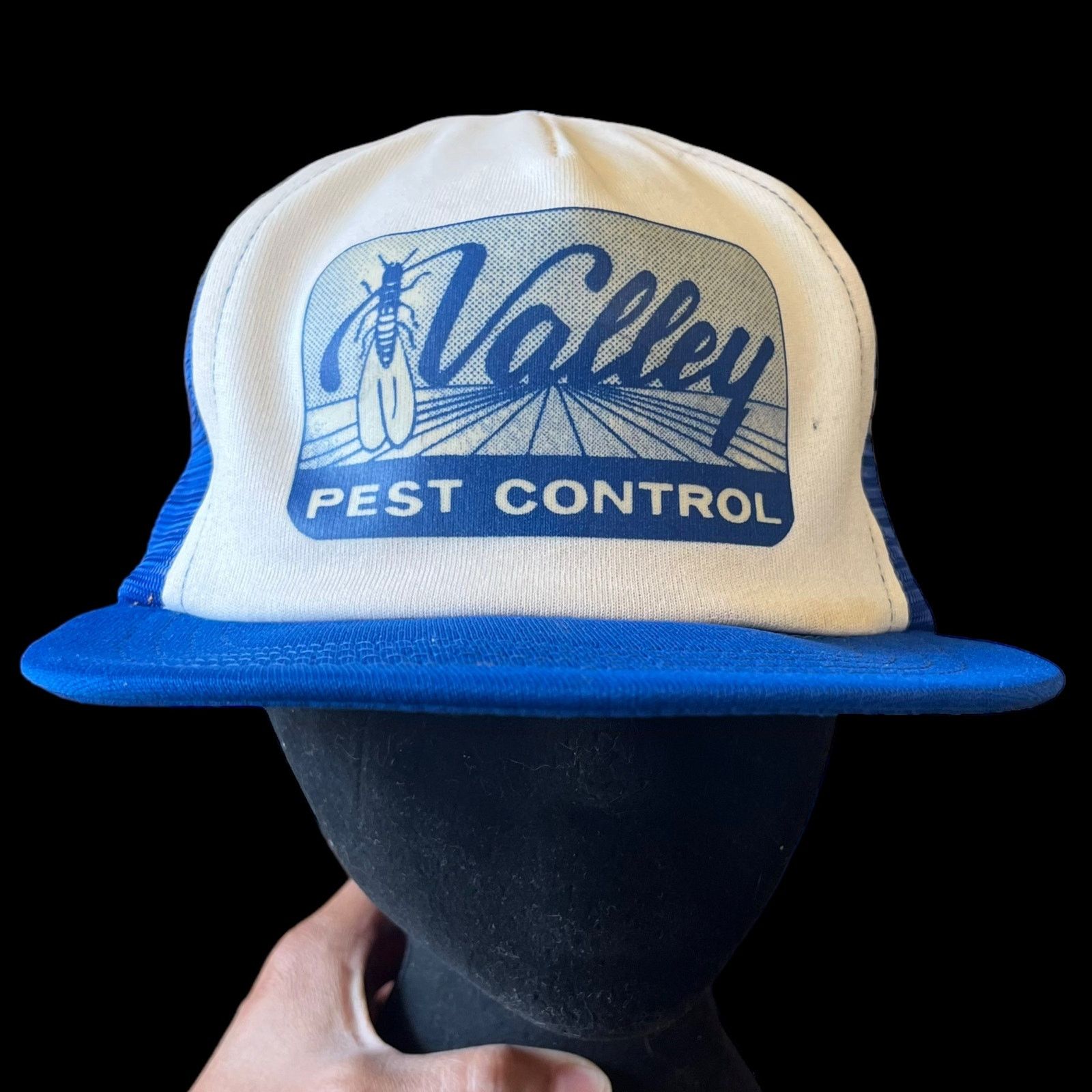 Other Vintage Valley Pest Control Mesh Trucker Hat One Size Size ONE SIZE - 1 Thumbnail