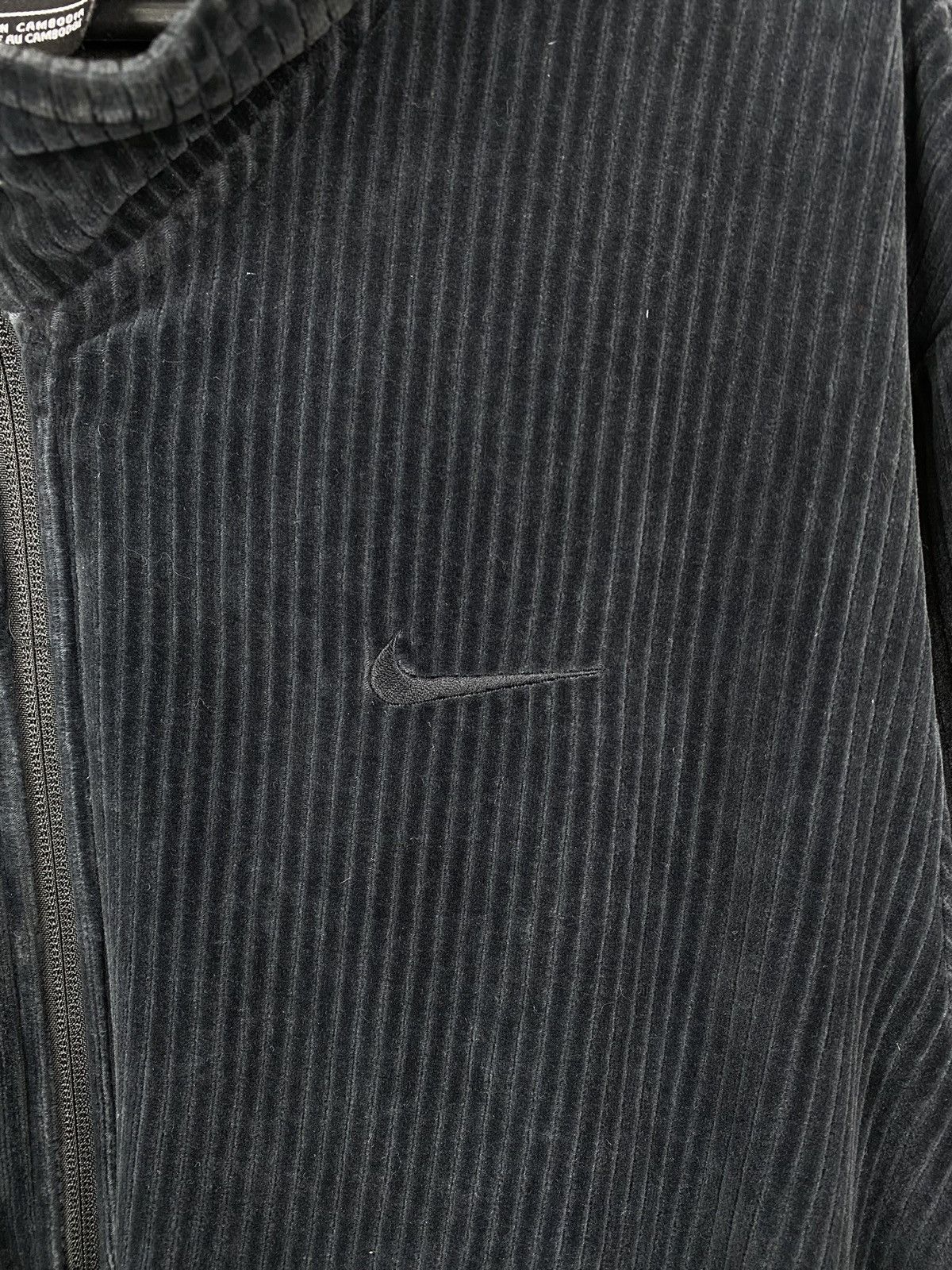 Nike Nike Oversized Corduroy Zip Velvet Hoodie Size US XL / EU 56 / 4 - 5 Thumbnail