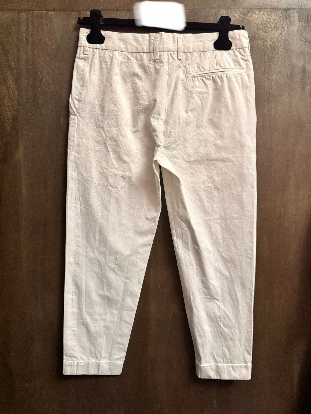 Haider Ackermann haider ackermann white cropped pants 36 Size 26" / US 2 / IT 38 - 5 Thumbnail