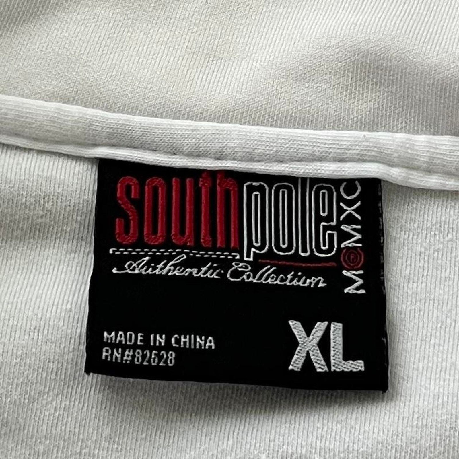 Japanese Brand × Southpole × Vintage Vintage Y2K Southpole Baggy White & Black Essential Jacket Size US XL / EU 56 / 4 - 4 Thumbnail