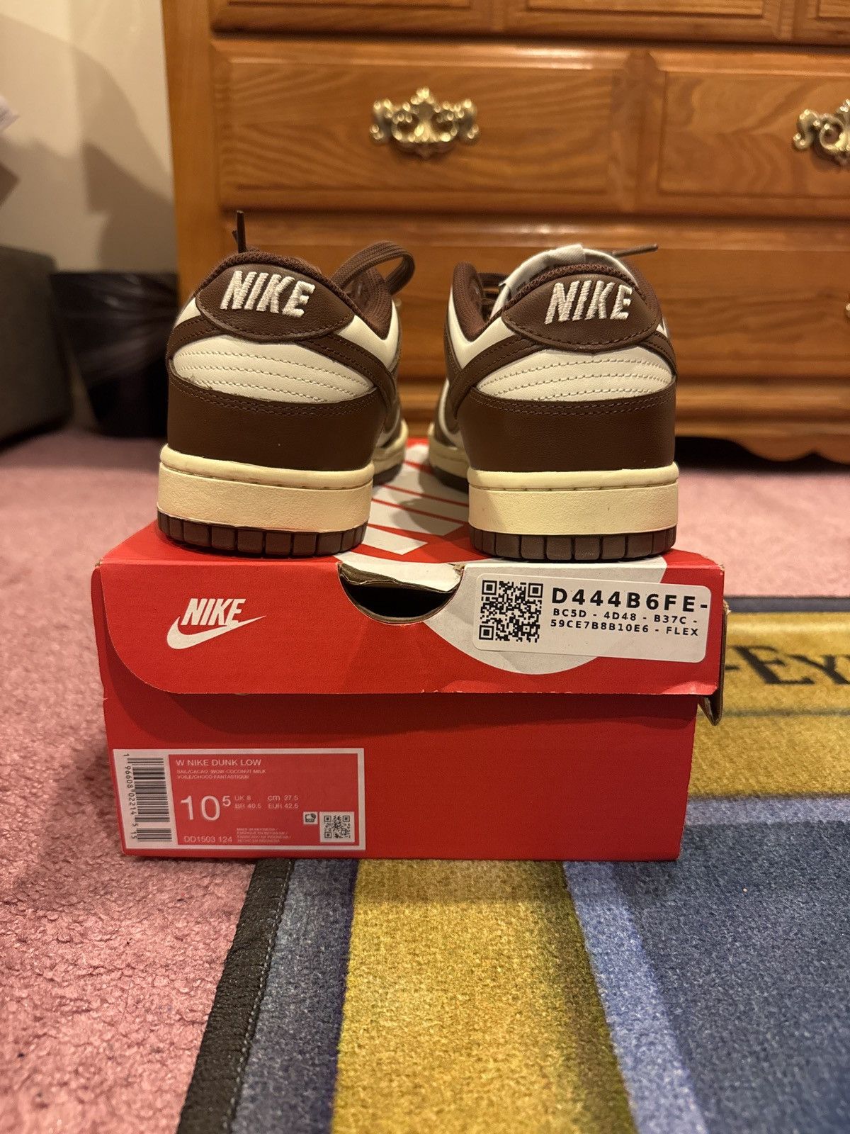 Nike Wmns Nike Dunko low “Cacao” Size US 10.5 / IT 40.5 - 4 Thumbnail