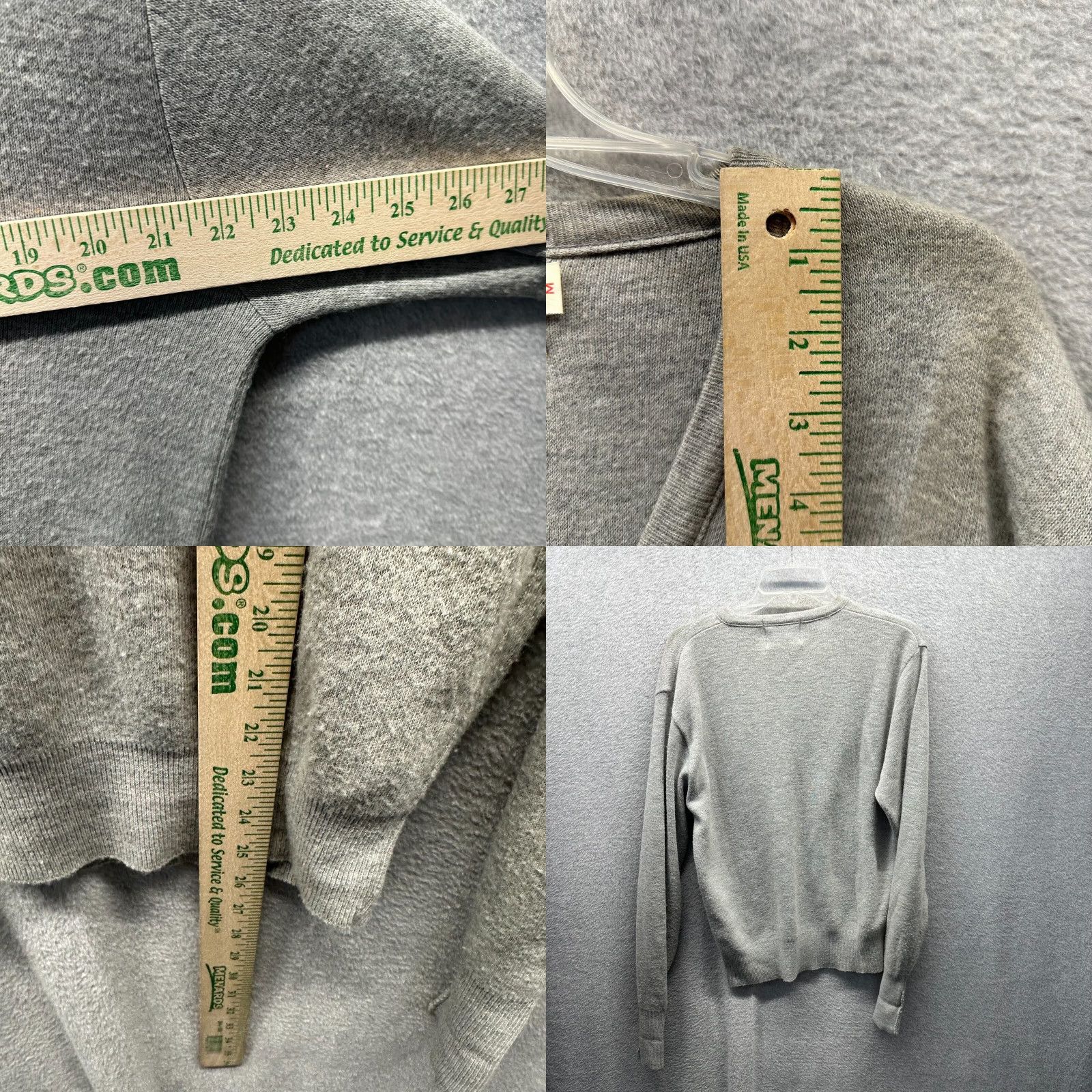 Vintage VINTAGE Steeplechase Sweater Mens Adult Medium Gray Knit V-Neck Pullover Casual 80s Knit Size US M / EU 48-50 / 2 - 8 Thumbnail