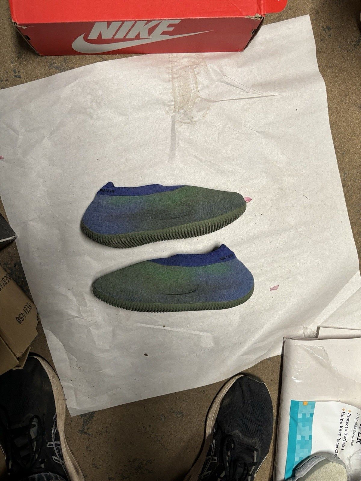 Yeezy adidas Yeezy Knit Runner Faded Azure Size US 7.5 / EU 40-41 - 1 Thumbnail