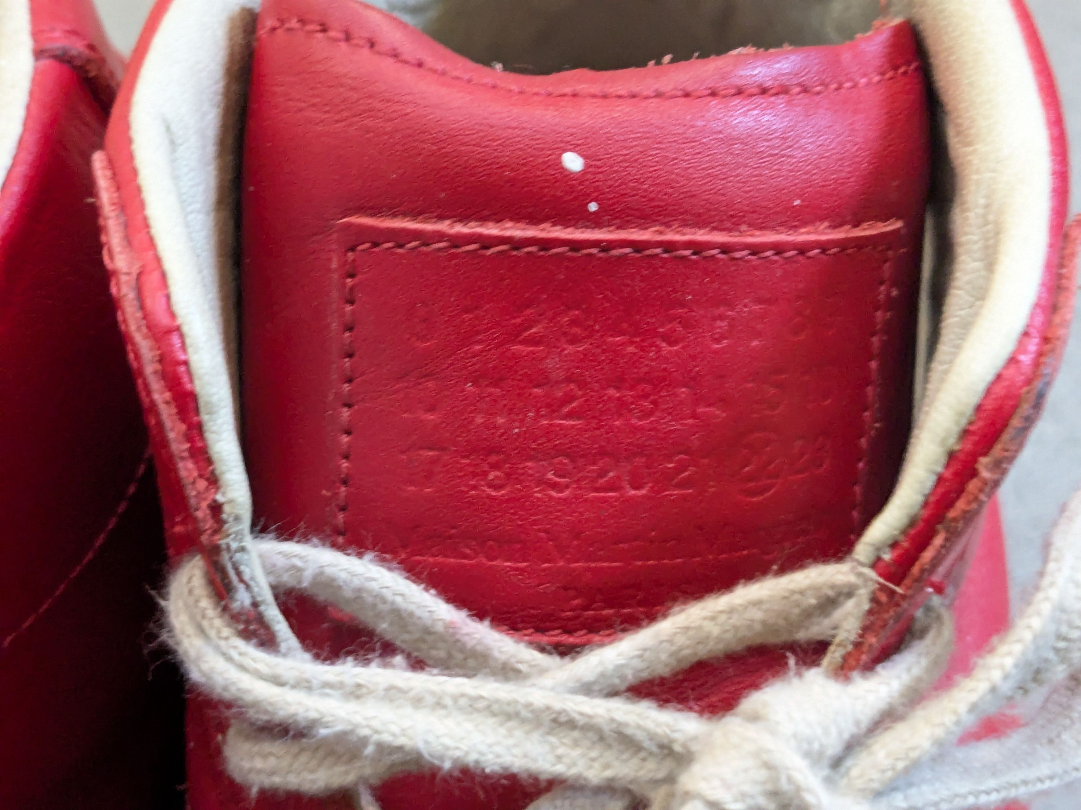 Maison Margiela Maison Margiela GAT Replica Red Paint Splatter 9 42 Leather Size US 9 / EU 42 - 5 Thumbnail