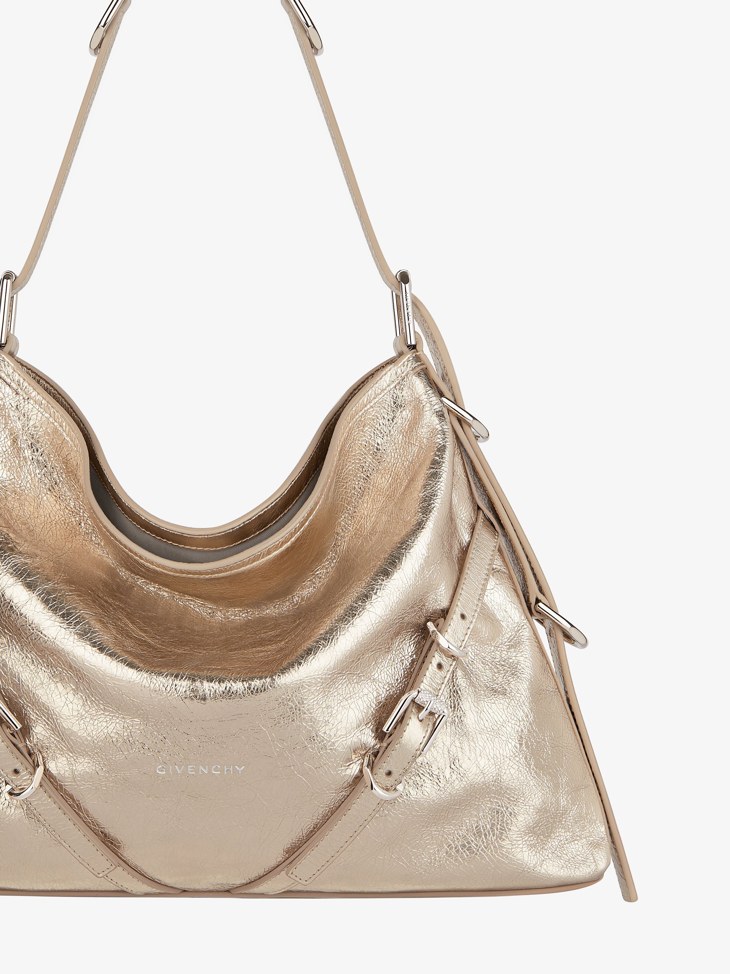 Givenchy o1w1db10825 Size: OS / Voyou Medium Bag in Gold Size ONE SIZE - 5 Thumbnail