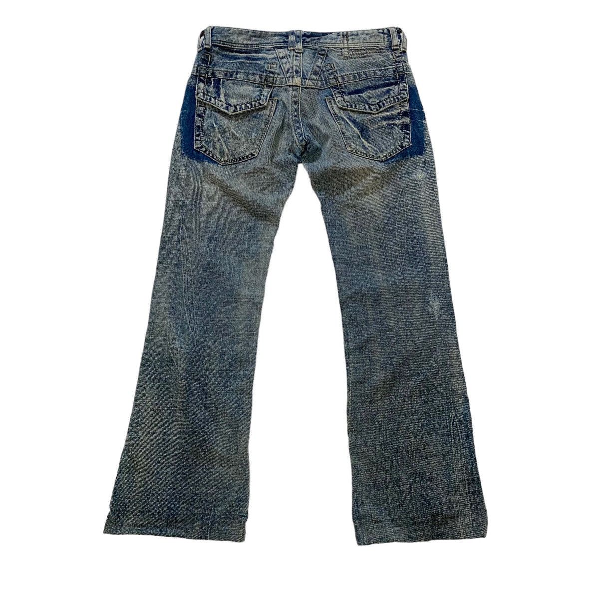 Marithe + Francois Girbaud ☀️Nice design MFG bootcut style jeans Size 28" / US 6 / IT 42 - 2 Thumbnail