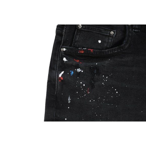 Amiri Amiri Mens Paint Splatter Broken Knee Blowout Size US 36 / EU 52 - 6 Thumbnail