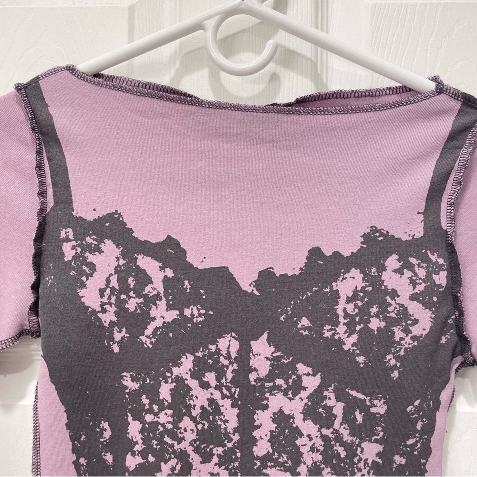 Urban Outfitters Urban Outfitters Corset Photo-Real Long Sleeve Tee Size S / US 4 / IT 40 - 3 Thumbnail