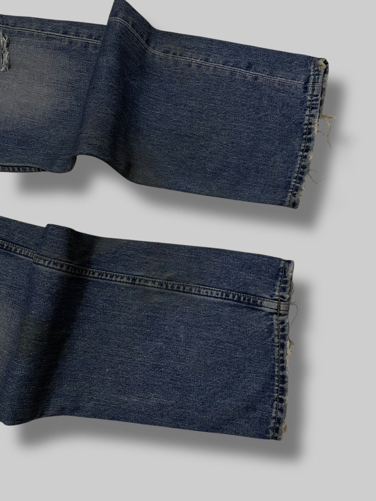 Levi's Vintage Clothing Vintage 1990s Designer Original Levis 502 Distressed Denim Size US 29 - 5 Thumbnail