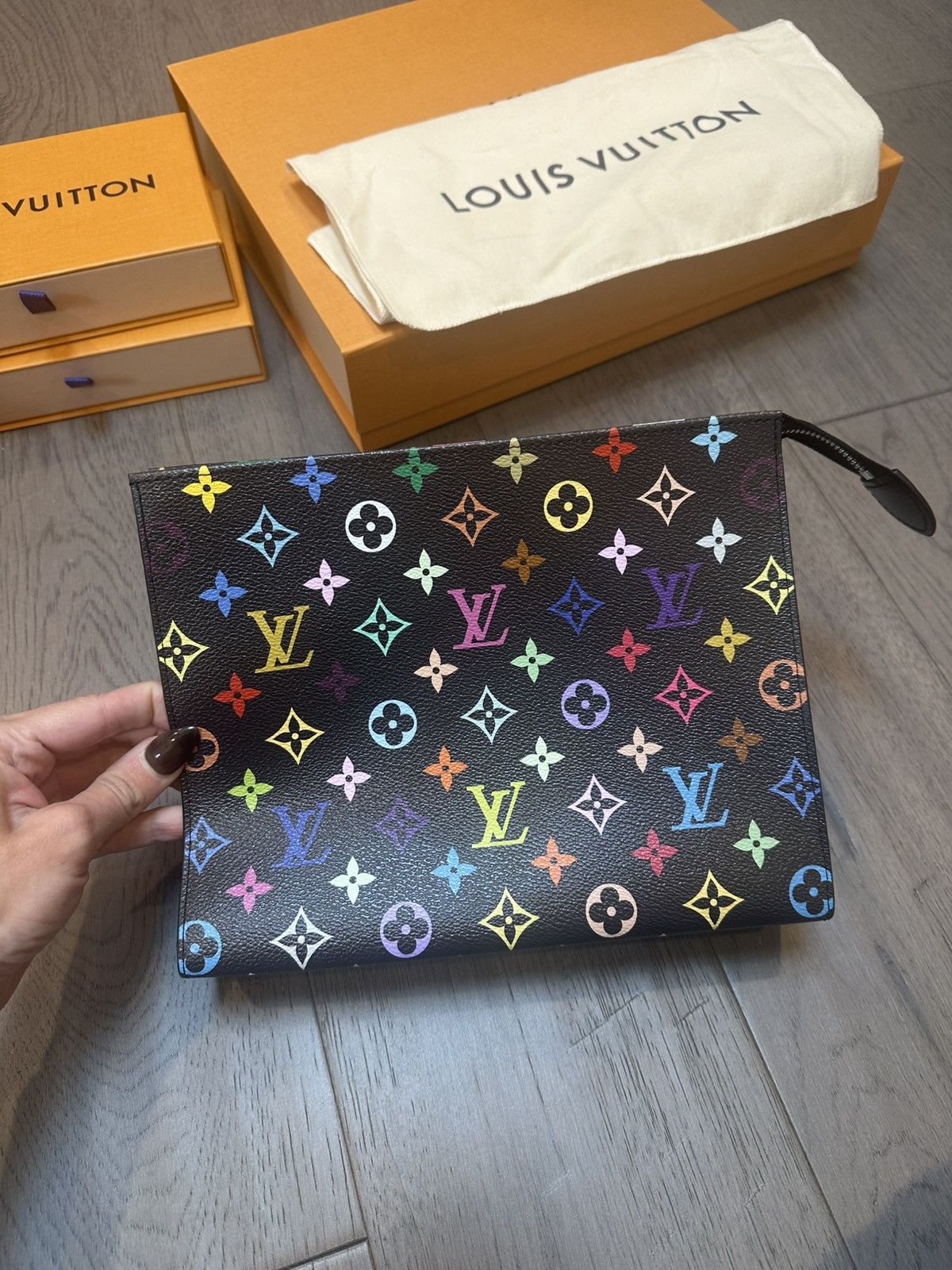 Louis Vuitton Louis Vuitton x Murakami Toiletry Pouch Size ONE SIZE - 1 Thumbnail