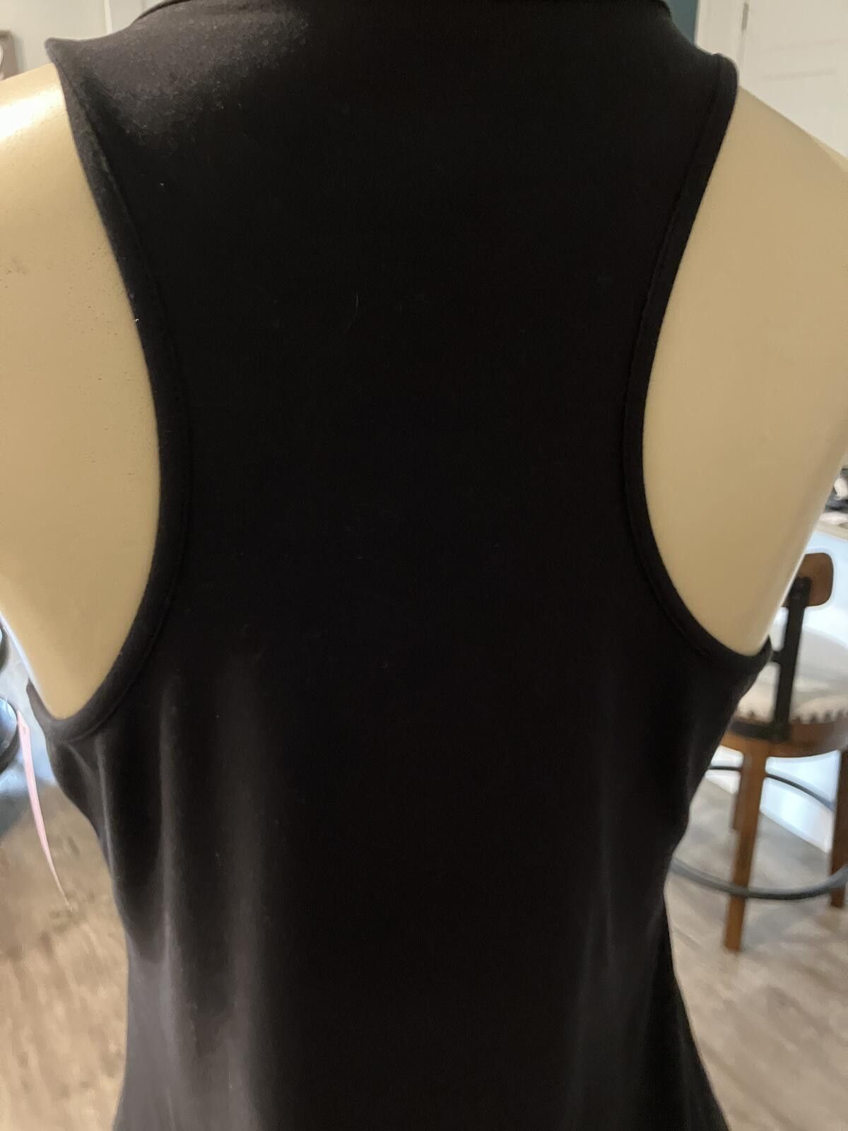 Other NWT Black Sleeveless Midi Dress with Front Tie Detail Size L / US 10 / IT 46 - 6 Thumbnail