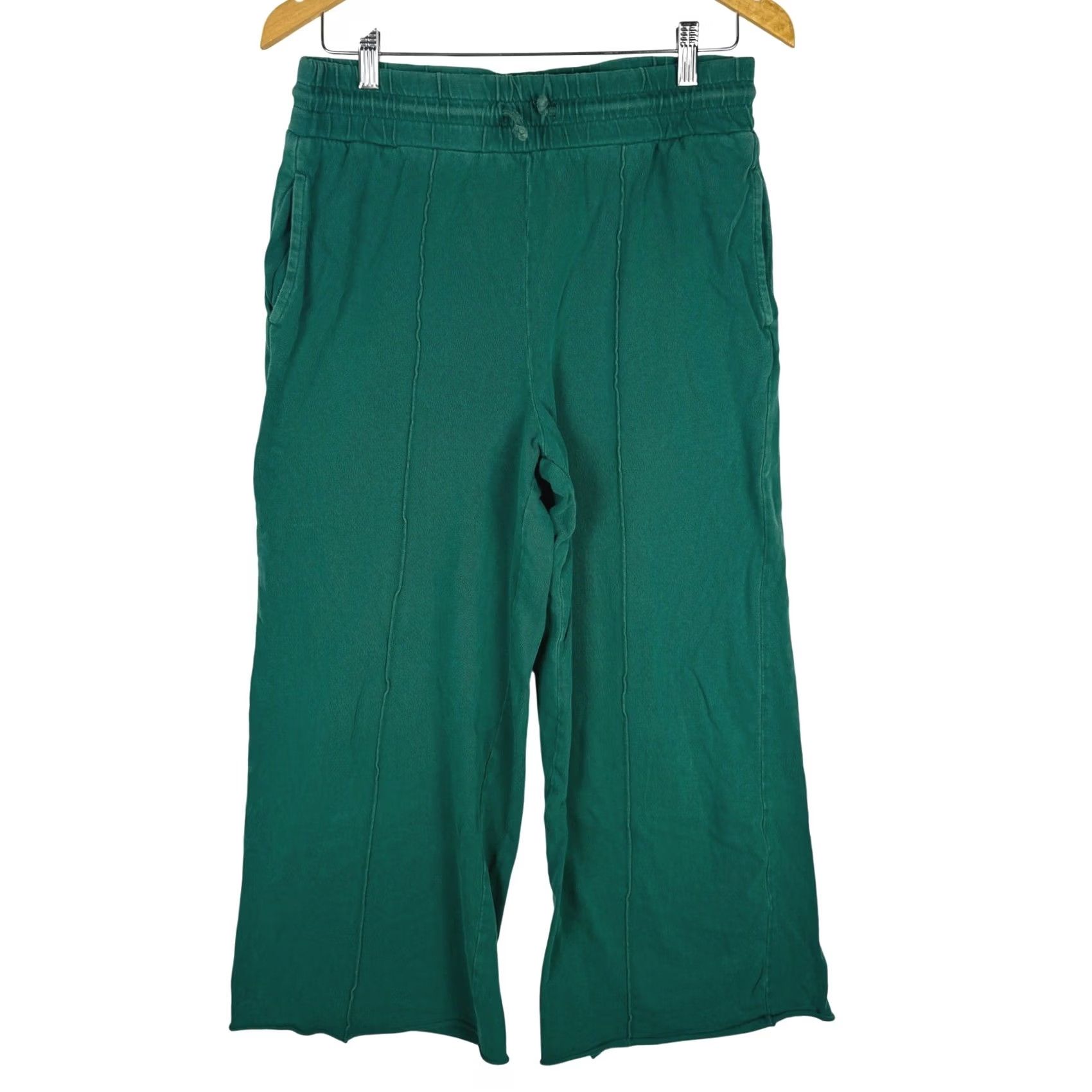 Doublet VINTAGE Double Zero Green Wide Leg Sweatpants Mystical Medium Lounge Pants Size 32" / US 10 / IT 46 - 2 Thumbnail