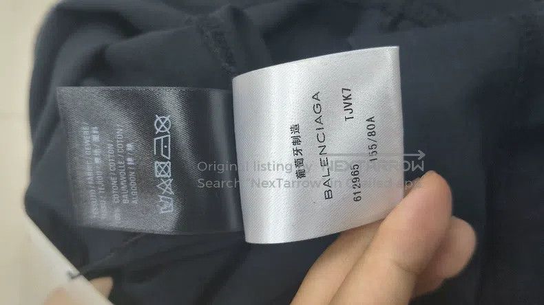 Balenciaga Balenciaga Glow-in-the-dark green alien black T-shirt Size US XS / EU 42 / 0 - 6 Thumbnail