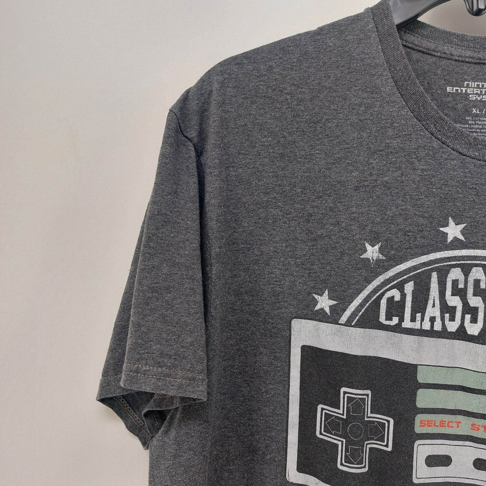 Other Nintendo Entertainment System Graphic Gray T-Shirt Gamer XL Size US XL / EU 56 / 4 - 5 Thumbnail