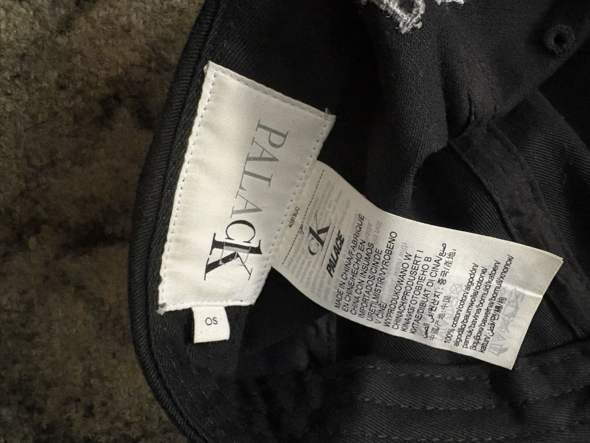 Calvin Klein × Palace Palace CK1 6-Panel Hat Black Size ONE SIZE - 4 Thumbnail