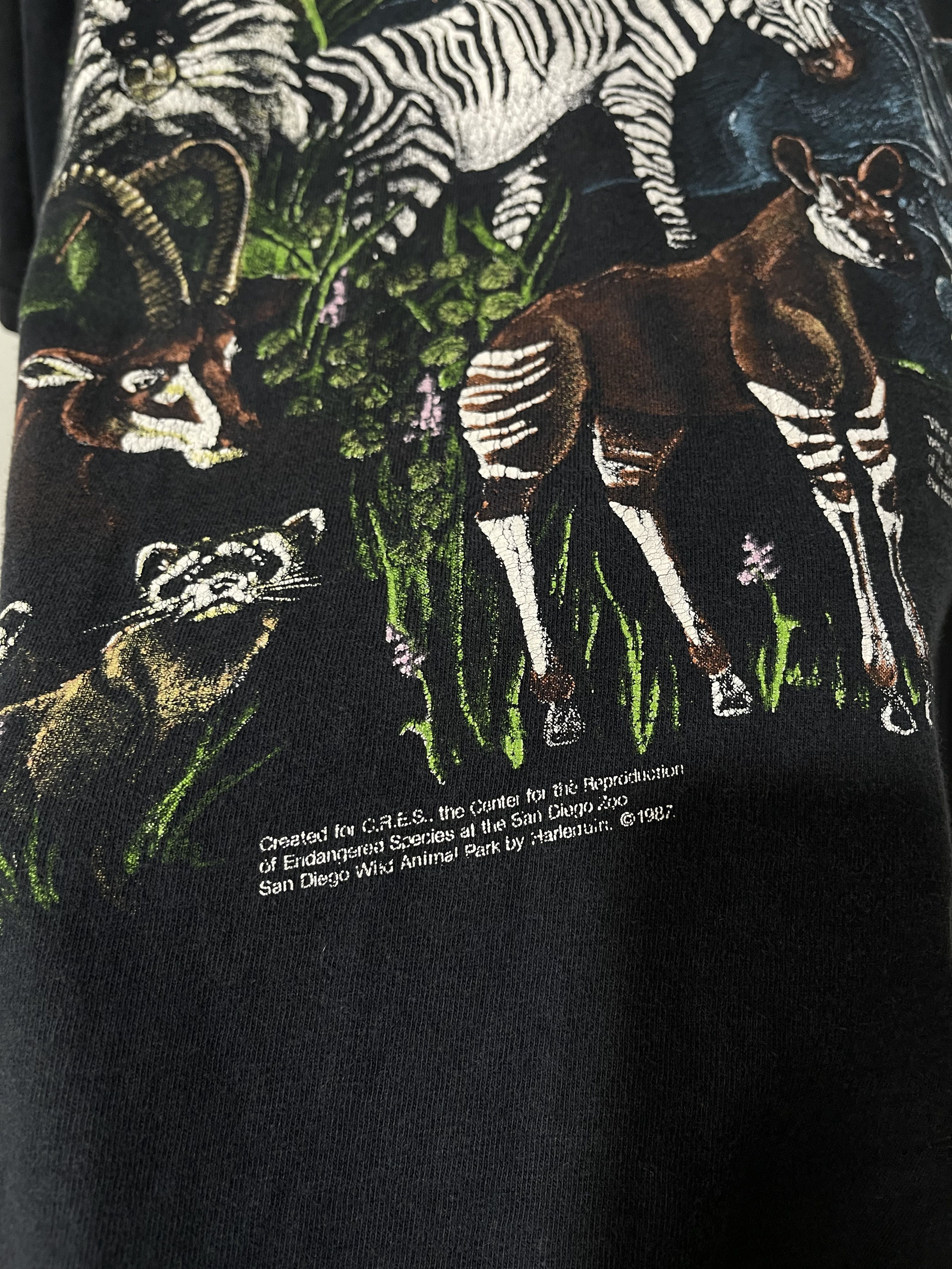 Arts & Science × Vintage Vintage 90s San Diego Zoo Shirt Size US XL / EU 56 / 4 - 3 Thumbnail