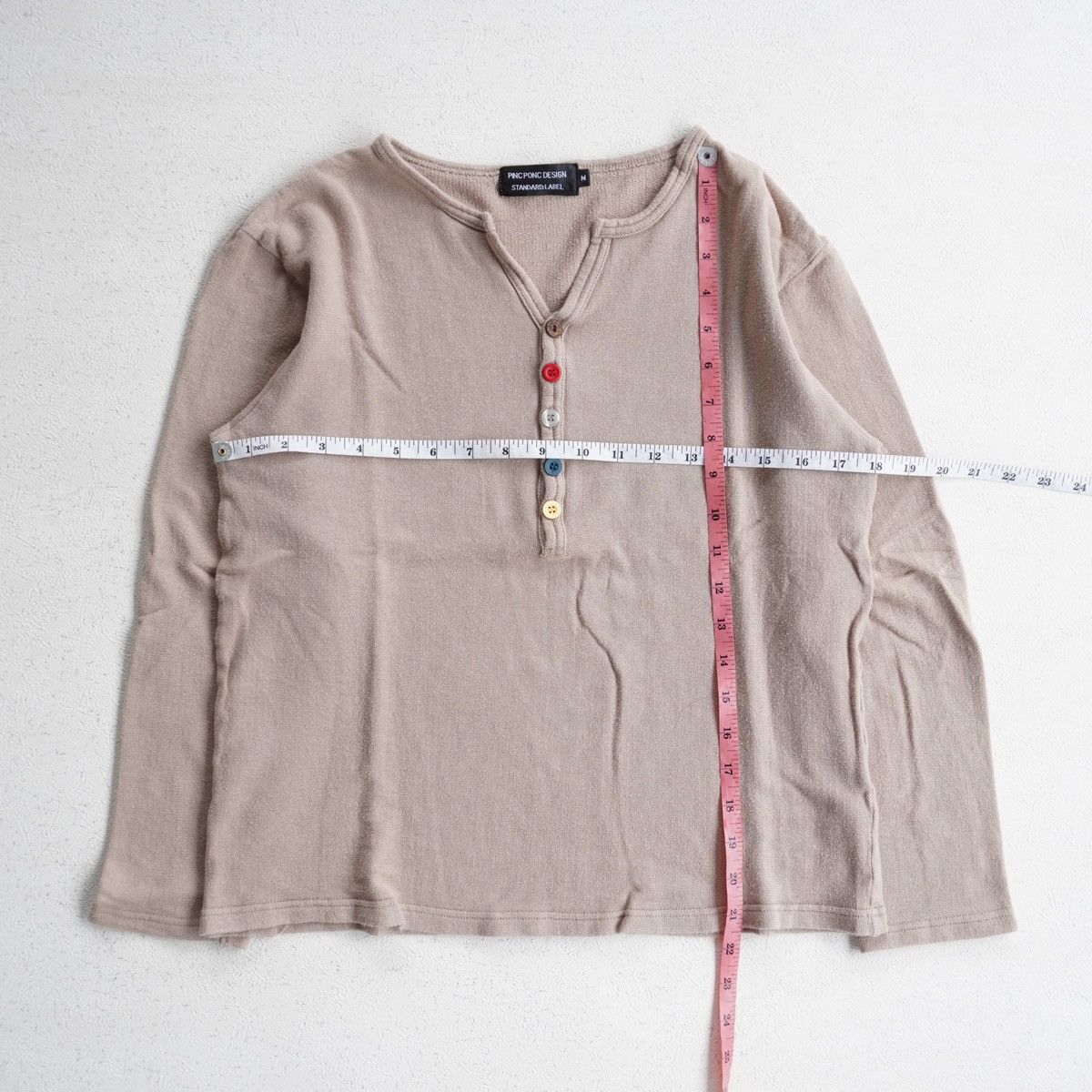Le Grande Bleu (L.G.B.) Japanese Archive Pinc Ponc Buton Up Longsleeve LGB style Size US M / EU 48-50 / 2 - 5 Thumbnail