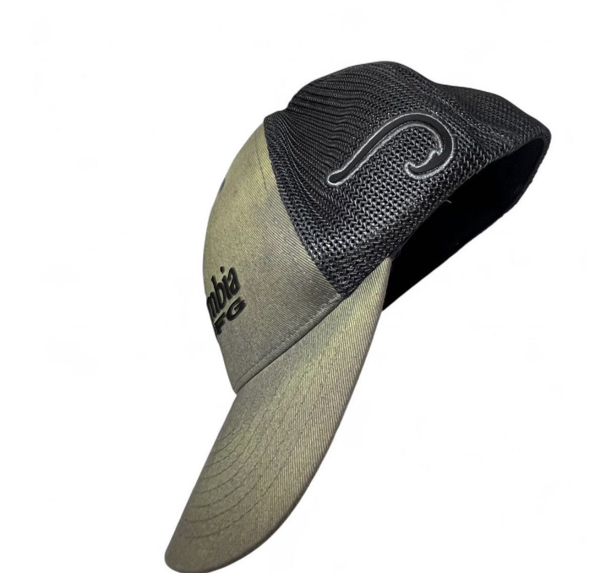 Columbia Columbia Olive Green/Black Sun Burst Distress Snapback Hat Size ONE SIZE - 3 Thumbnail
