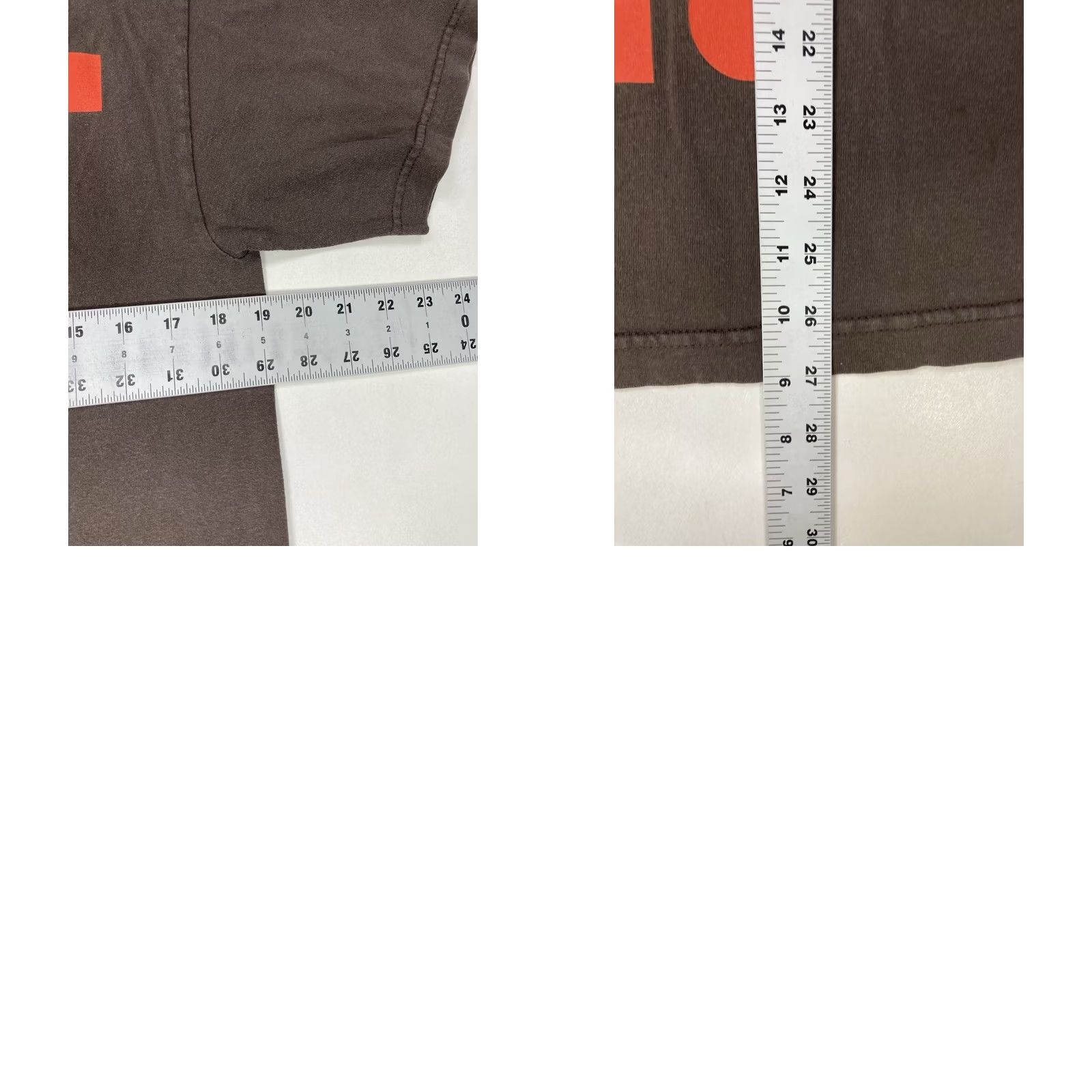 Nike Nike Just Do It Graphic T-shirt Men Slim Fit Medium Brown Orange Short Sleeve Size US M / EU 48-50 / 2 - 8 Thumbnail