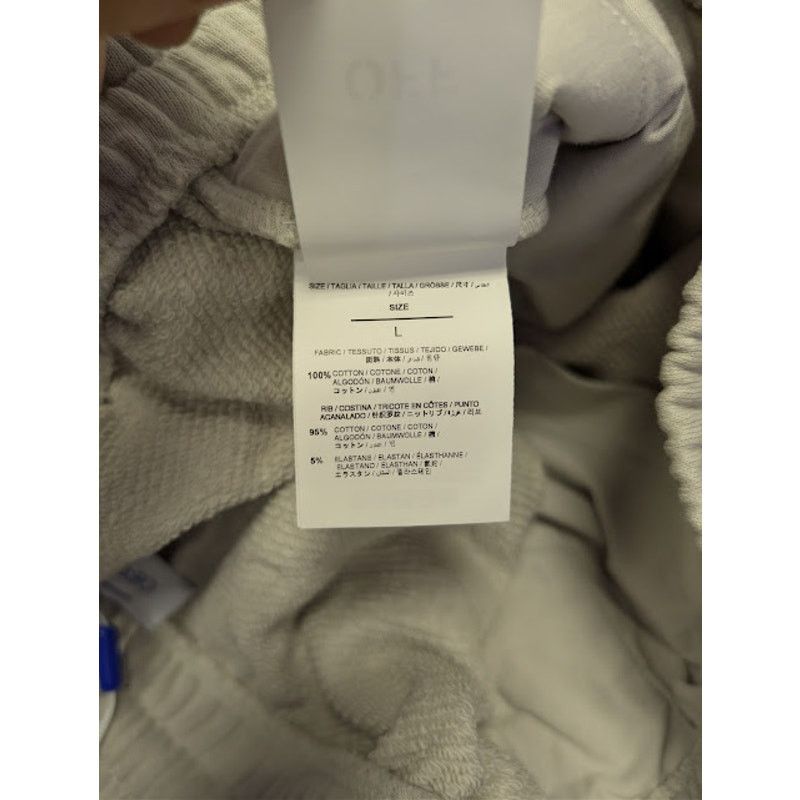 Off-White o1rshd1 OW Sweatpants in Light Stone / Black Size US 34 / EU 50 - 20 Thumbnail