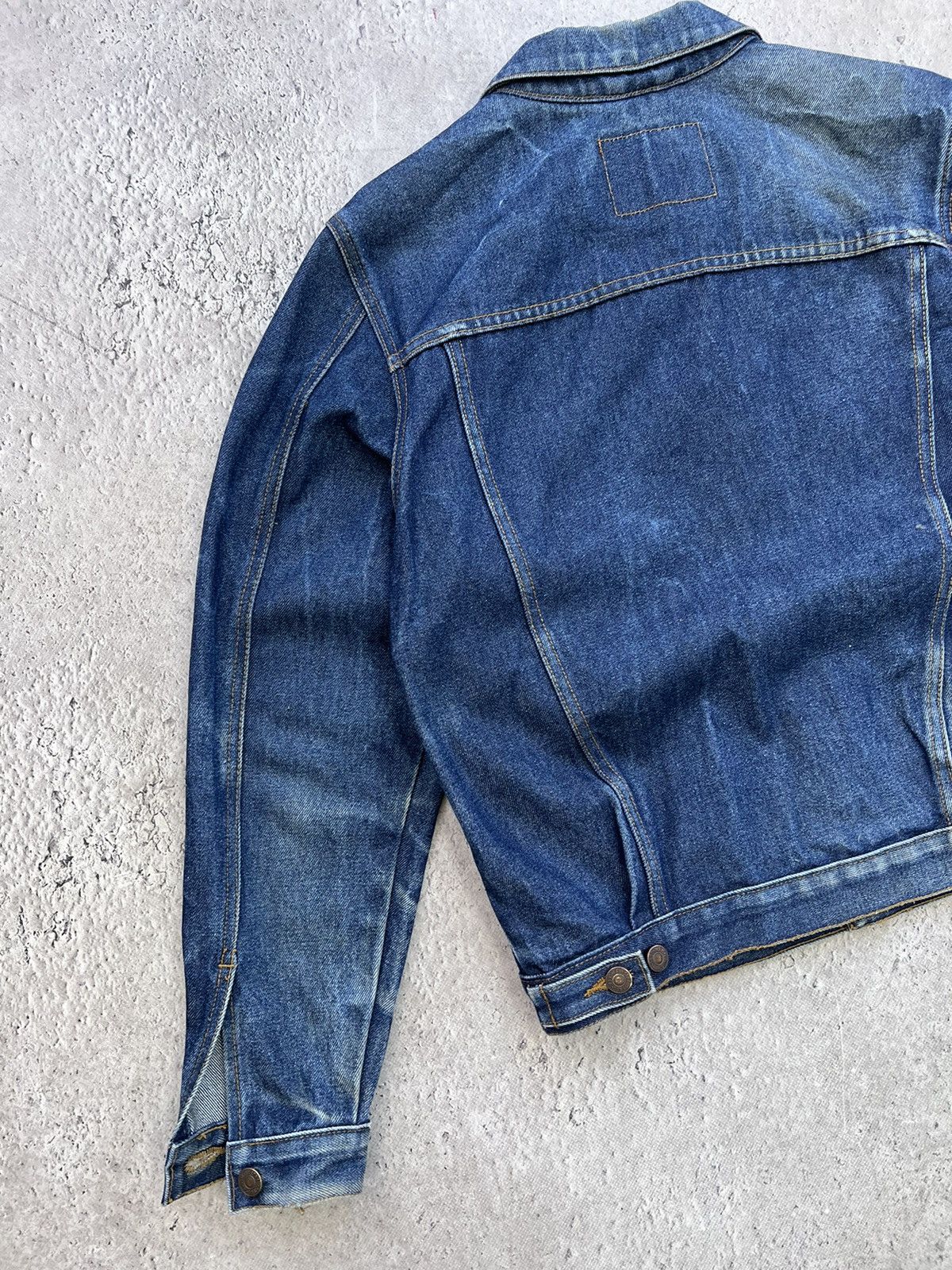 Levi's × Vintage Vintage 80's Levi's Trucker Jacket Lot 70507 USA Button 523 Size US M / EU 48-50 / 2 - 10 Thumbnail