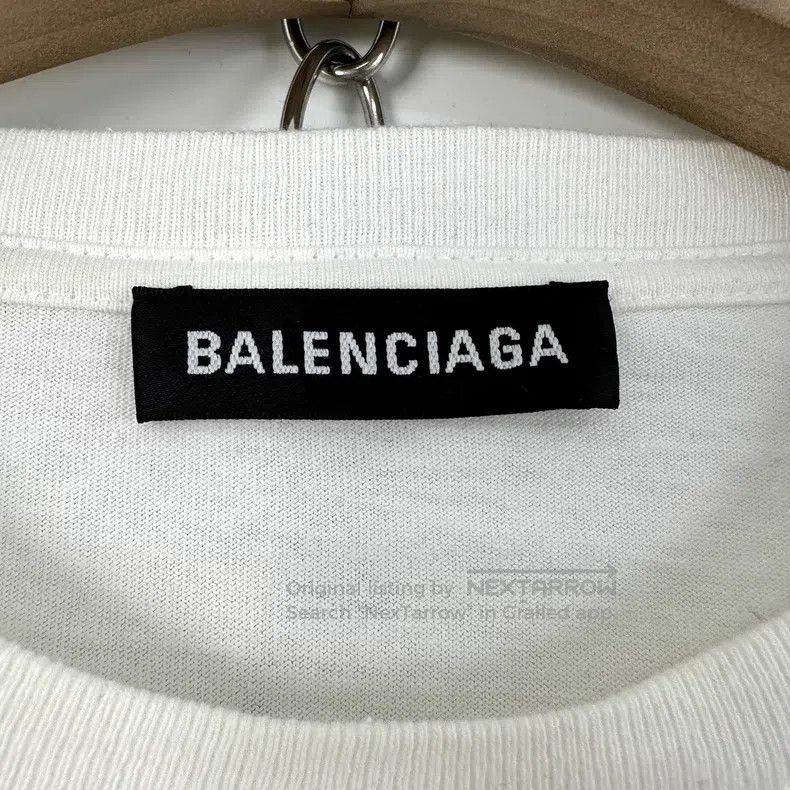 Balenciaga Balenciaga Classic Buckle Logo Printed T-Shirt Size US XS / EU 42 / 0 - 5 Thumbnail