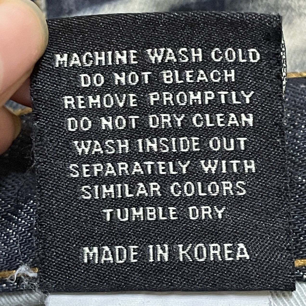 14th Addiction Rare Design Vintage Japanese Brand Pasta Jeans 1990s Size US 30 / EU 46 - 12 Thumbnail
