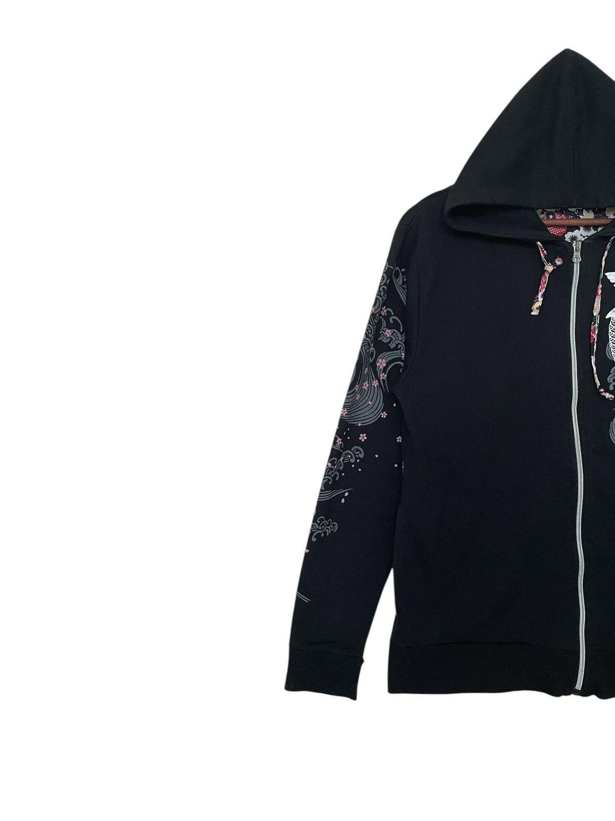 Japanese Brand Vintage Japanese Brand Koi Fish Hoodies 1990s Size US XL / EU 56 / 4 - 5 Thumbnail