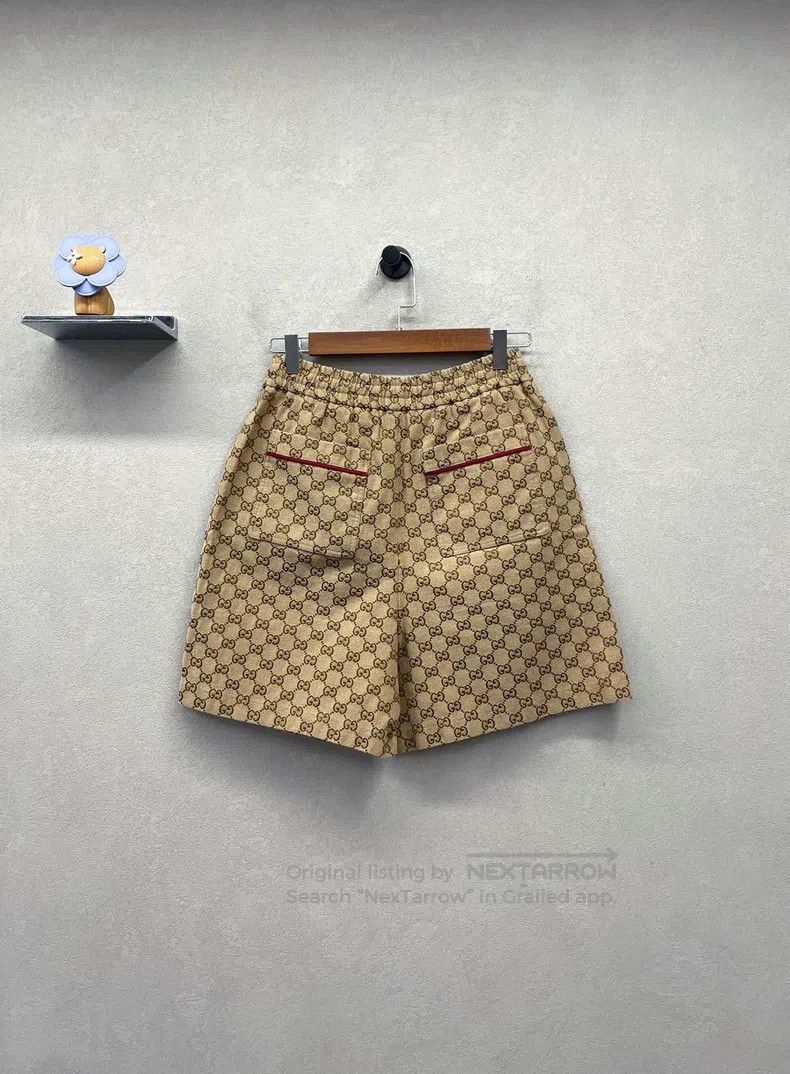 Gucci Gucci SizeS Logo Printed Casual Shorts Size 42" / US 20 - 3 Thumbnail